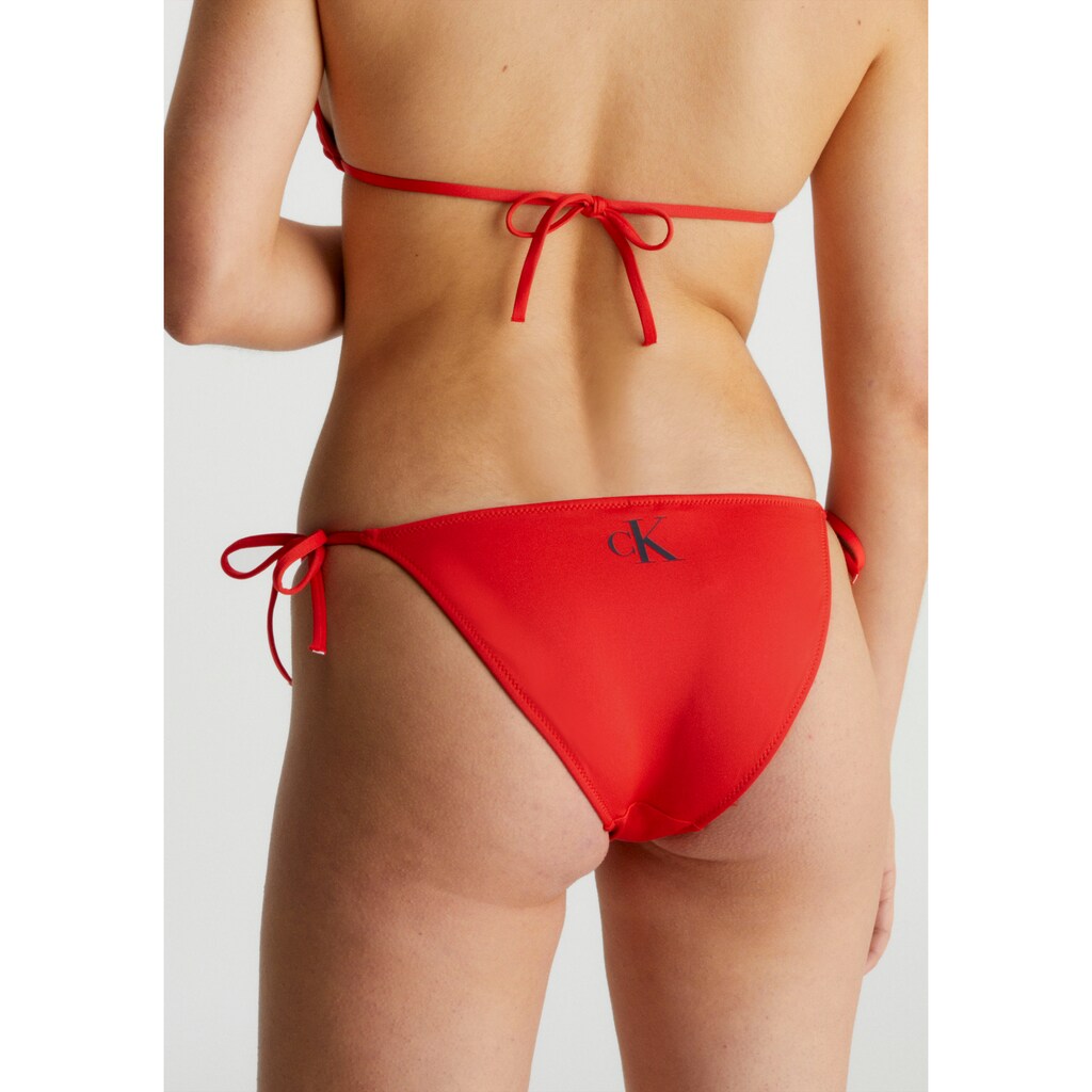 Calvin Klein Swimwear Badeslip »STRING SIDE TIE«