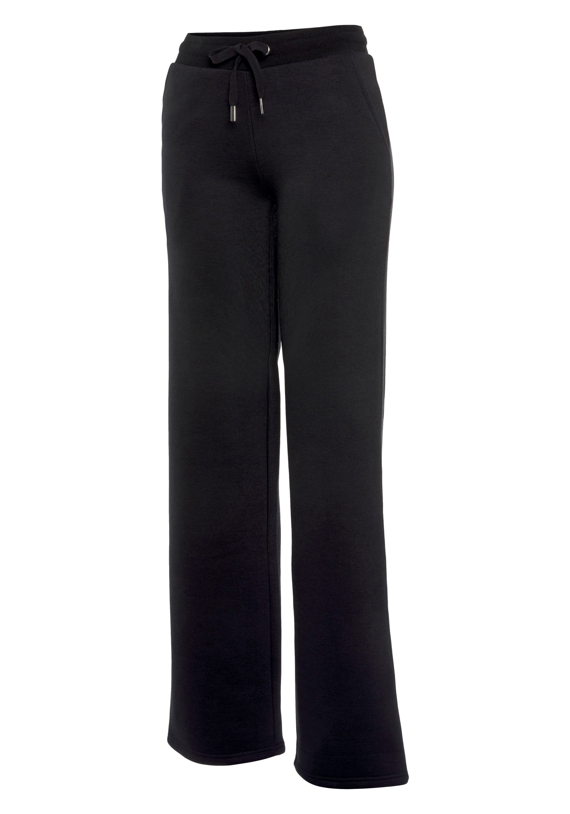 Vivance Relaxhose, mit weitem Bein und aus ultraweicher Sweatqualität, Loungewear