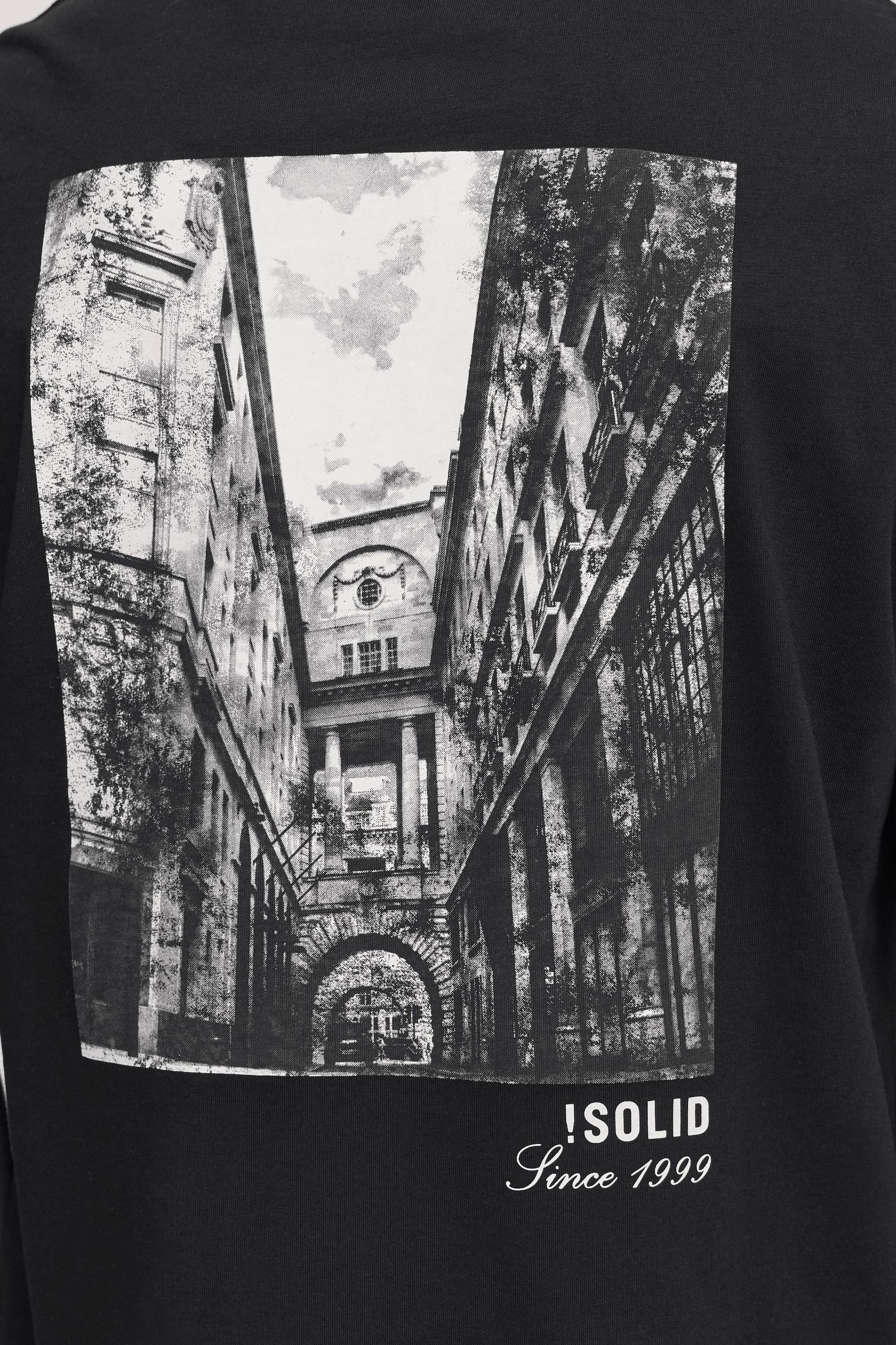 !Solid Longtop »Rundhalsshirt SDBILO«