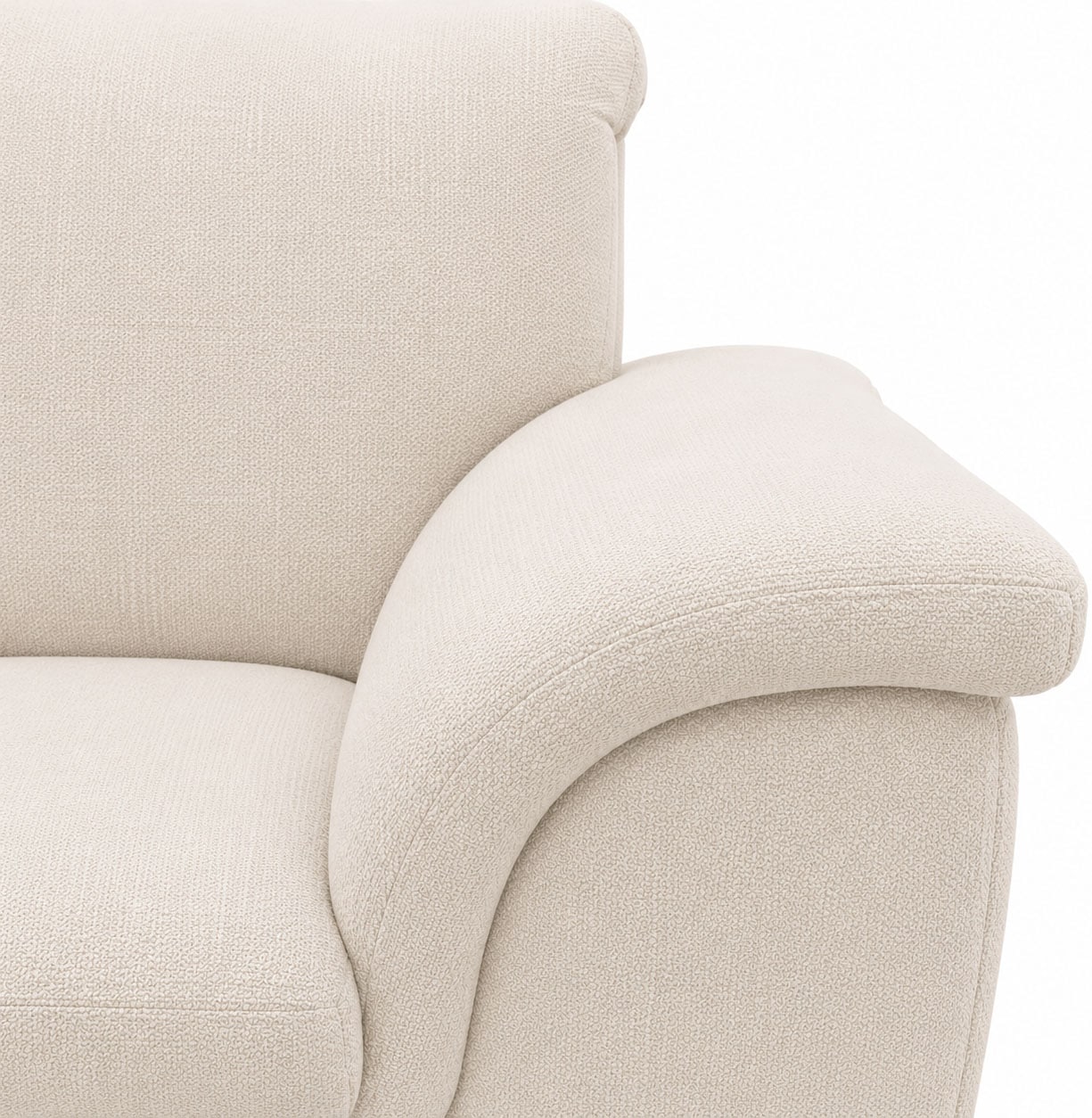 OTTO home Wohnlandschaft »Egedal 344 x 214 cm, auch mit Schlaffunktion & Bettkasten, Holzfüße« U-Form, aus pflegeleichtem Lu x us-Microfaser