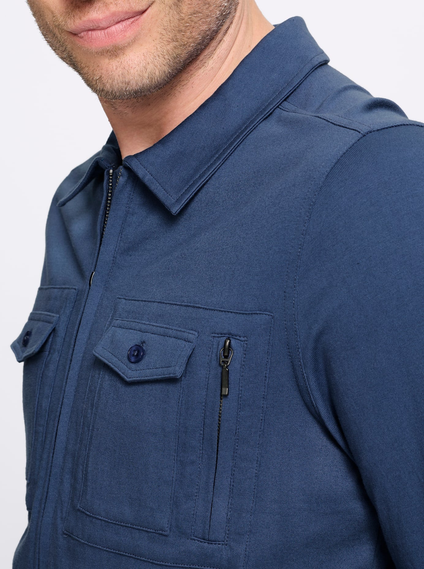 Marco Donati Shirtjacke »Langarm-Shirt« 1