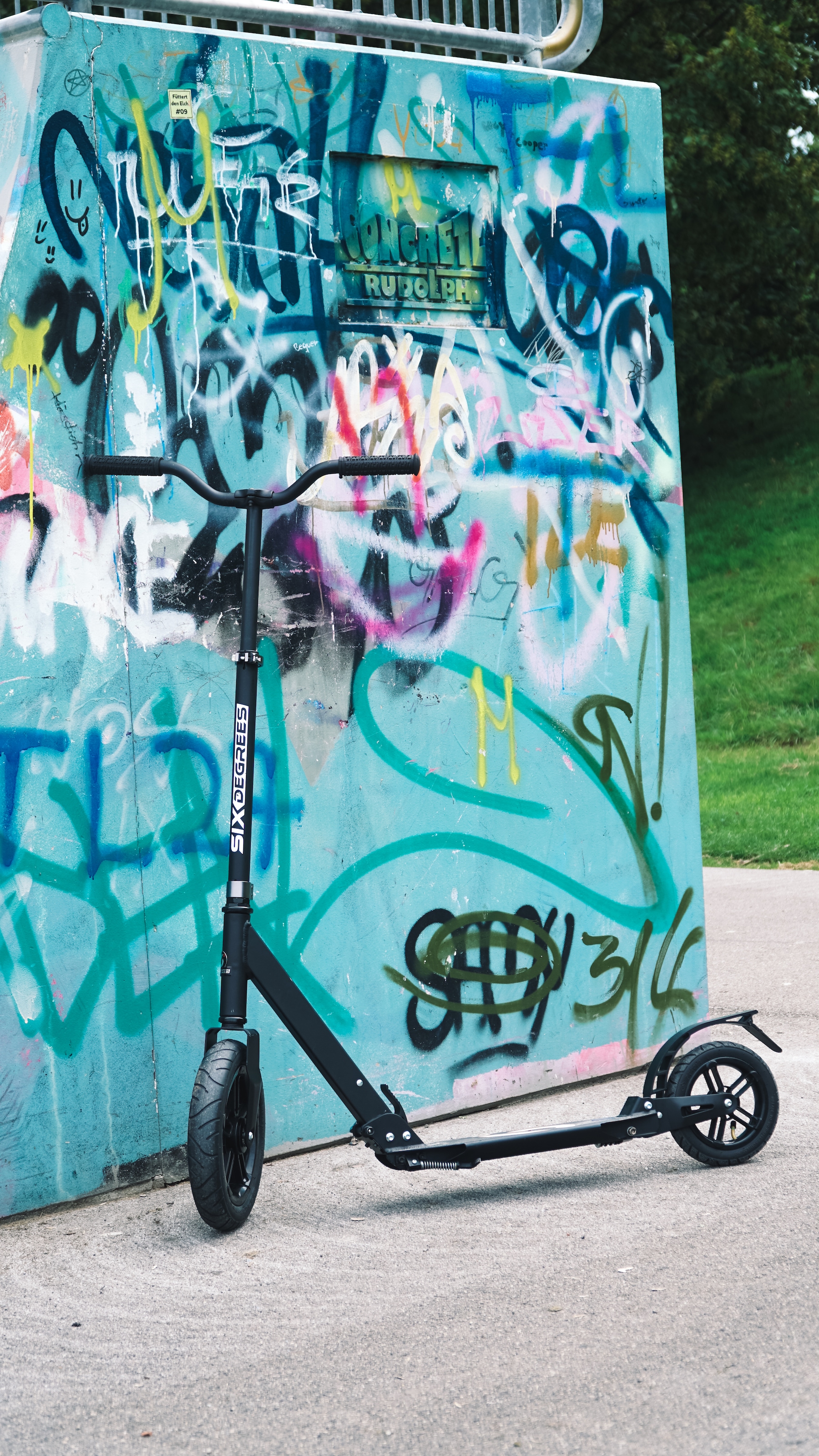 Six Degrees Scooter »Aluminium Scooter All Terrain 300/205 mm«