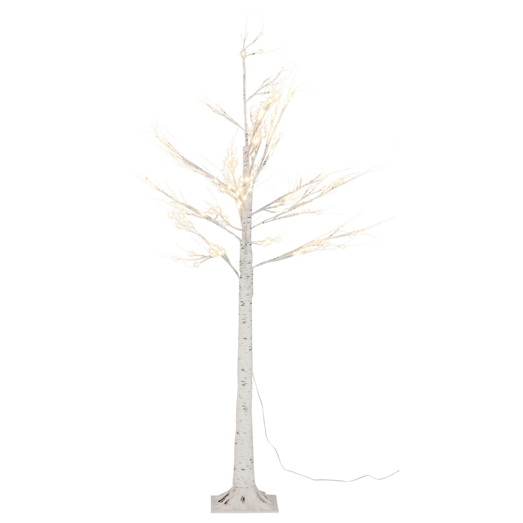 my home LED Baum »Birkenbaum«, 156 flammig-flammig, mit zahlreichen LEDs, Weihnachtsdeko aussen