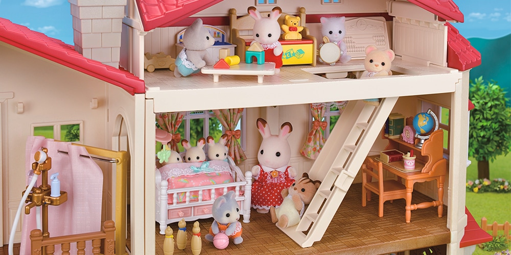 Sylvanian Families Spielwelt »Stadthaus mit Dachzimmer (5716)«
