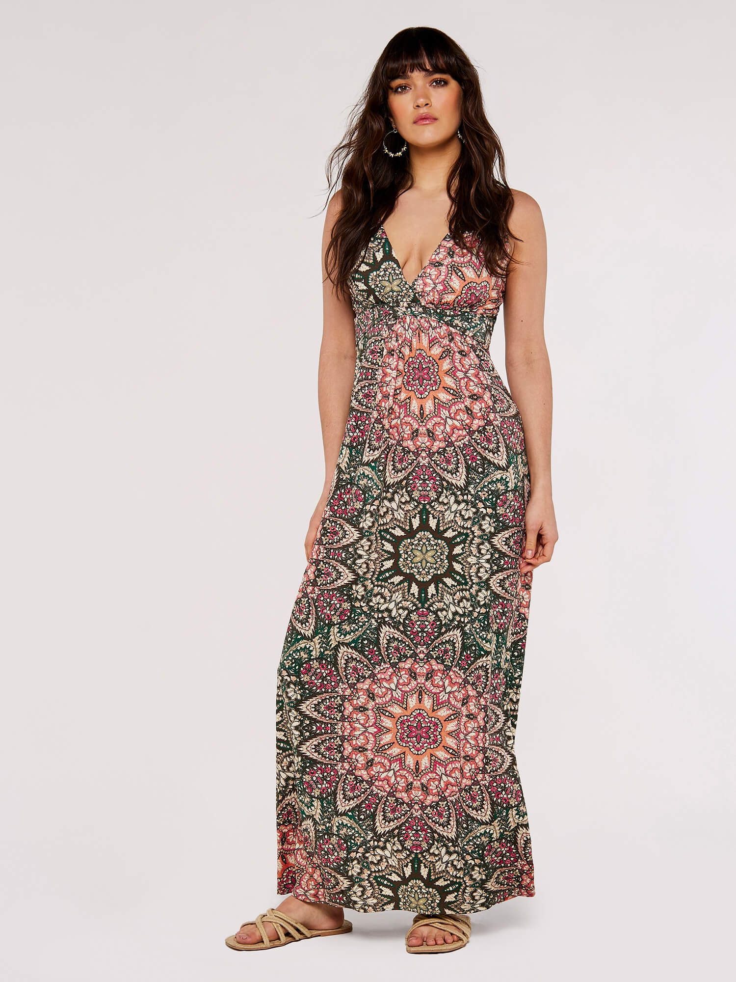 Apricot Maxikleid »Maxikleid« mit Taillenband