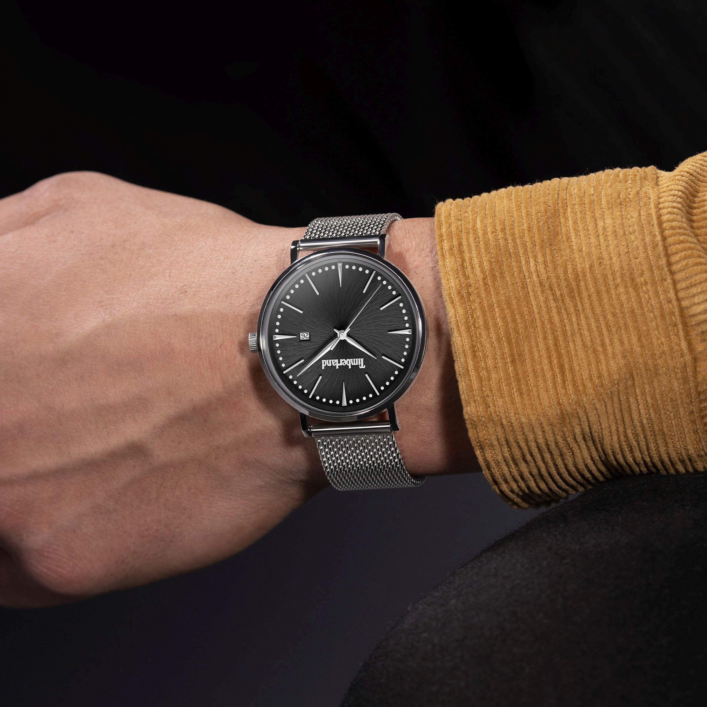 Timberland Quarzuhr »RIPTON«, Armbanduhr, Herrenuhr, Datum