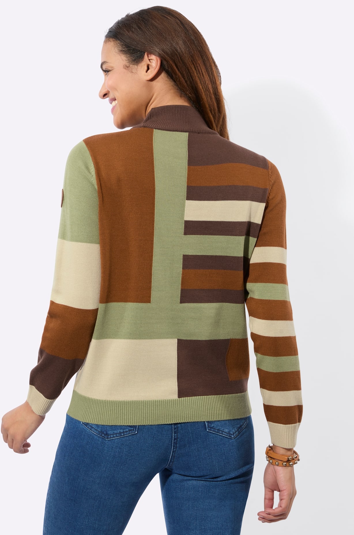 Casual Looks Jacquardpullover »Jacquard-Pullover«