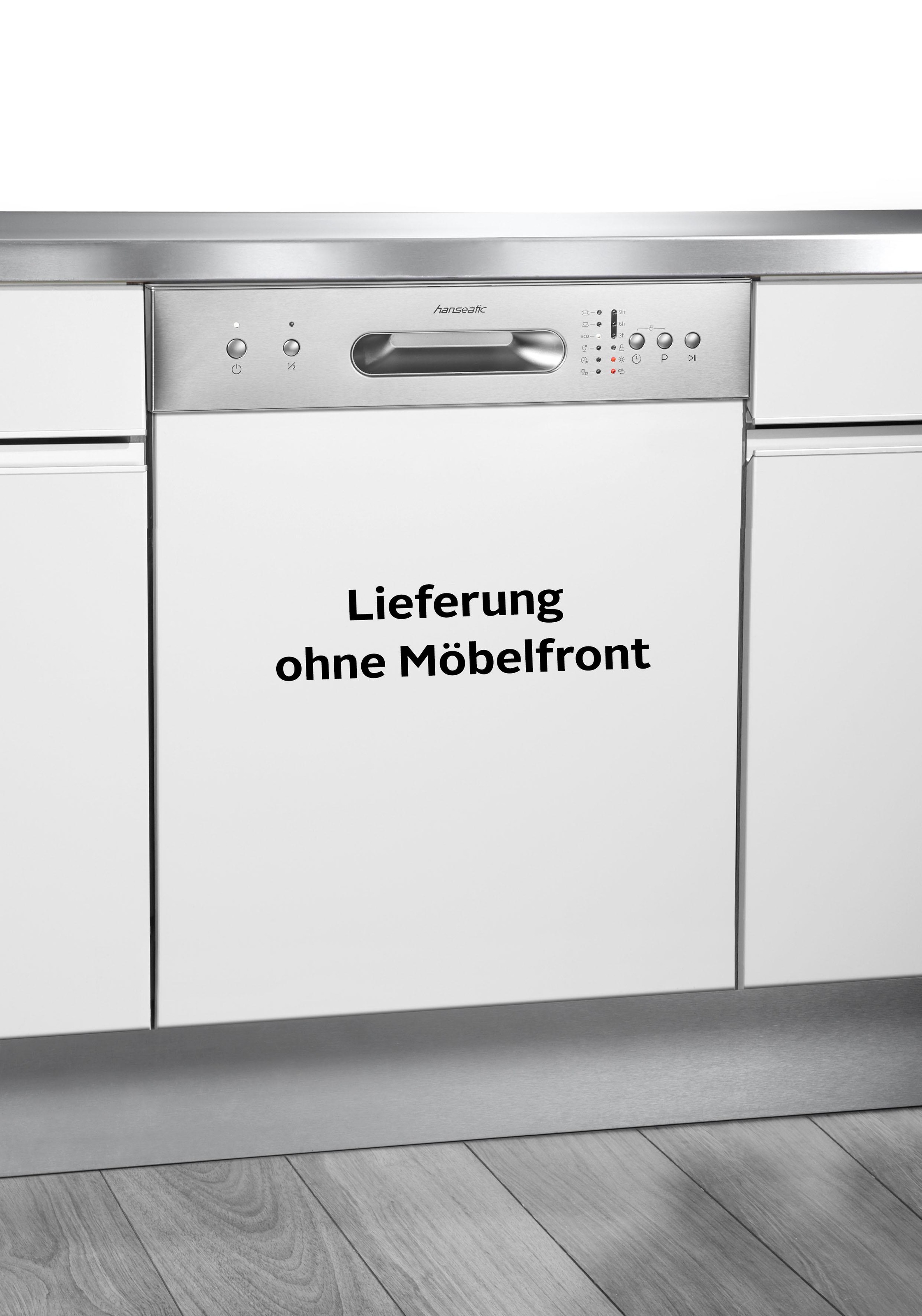 teilintegrierbarer Geschirrspüler, 11 Liter, 12 Maßgedecke