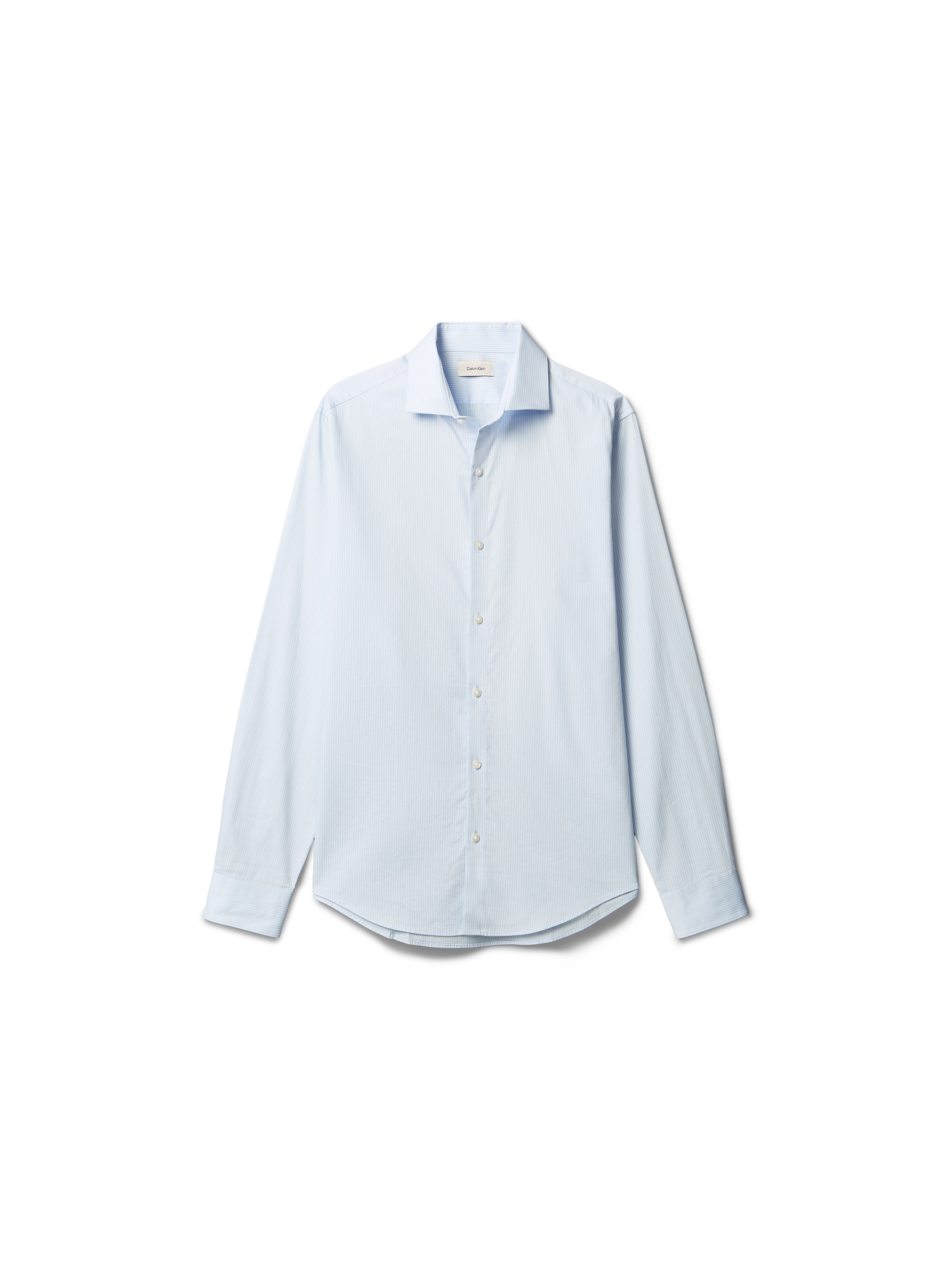 Calvin Klein Businesshemd »SLIM SFT WSHD STR STP« Slim fit mit Knopfleiste