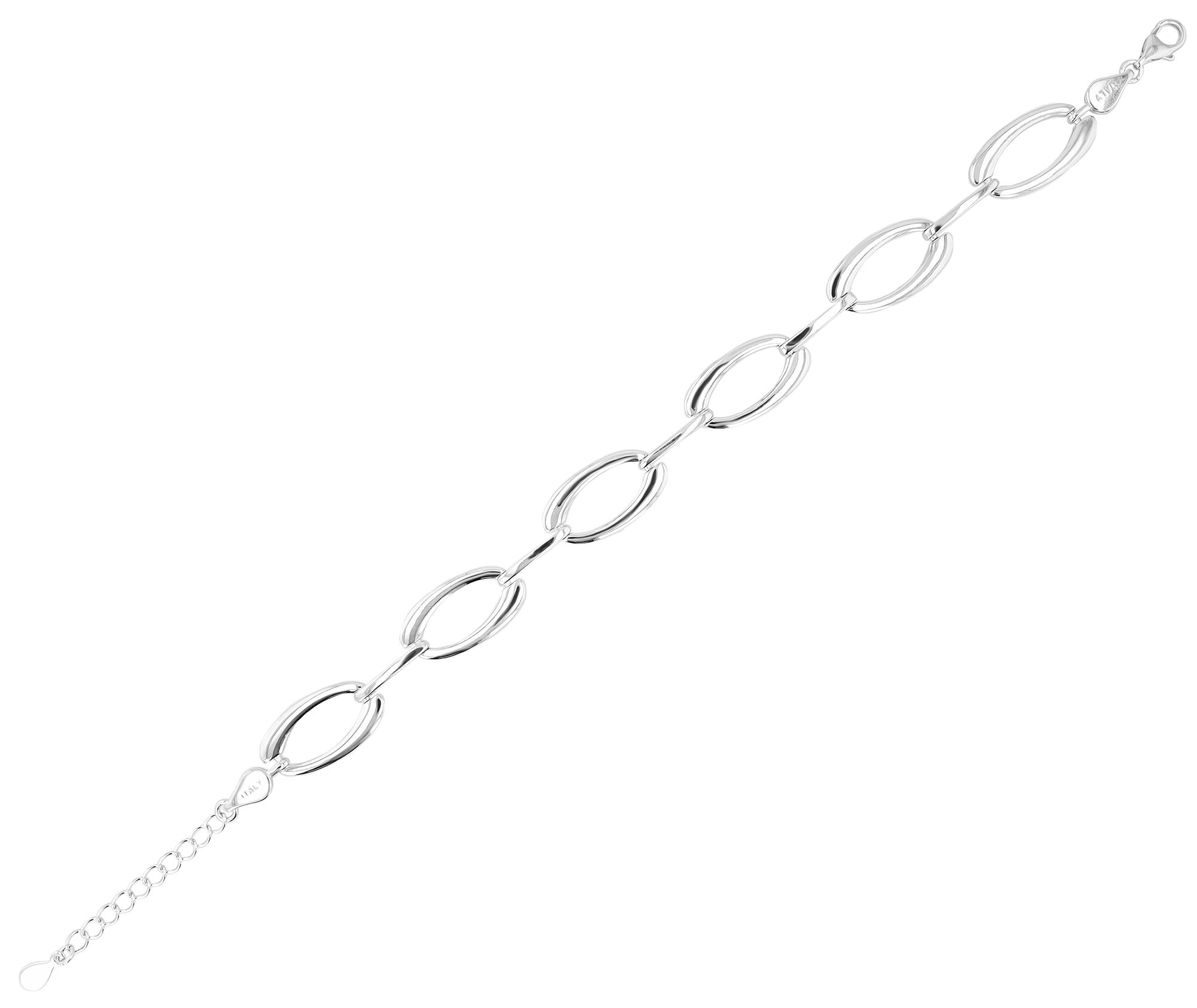 Adelia´s Armband »Damen Armband aus 925 Silber 18+3 cm«