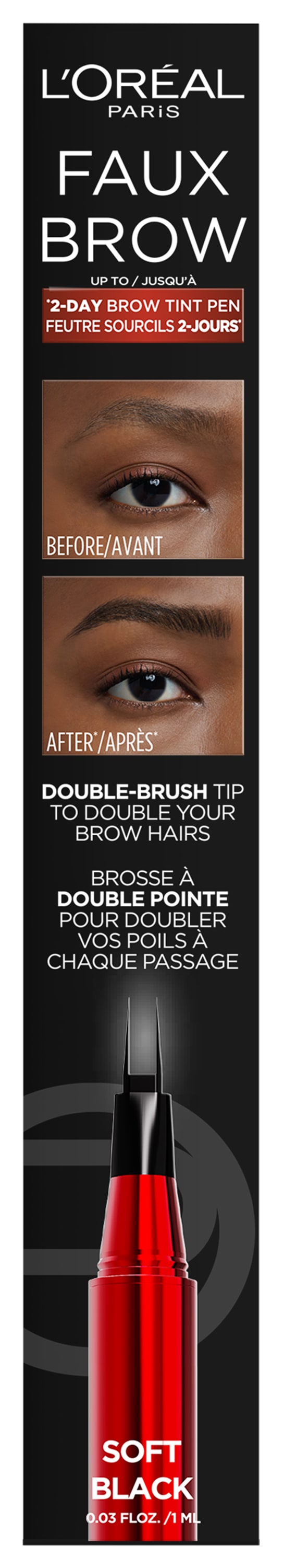 L'ORÉAL PARIS Augenbrauen-Stift »INFAILLIBLE BROWS FAUX BROW AUGENBRAUENSTIFT« für doppeltes Augenbrauenvolumen