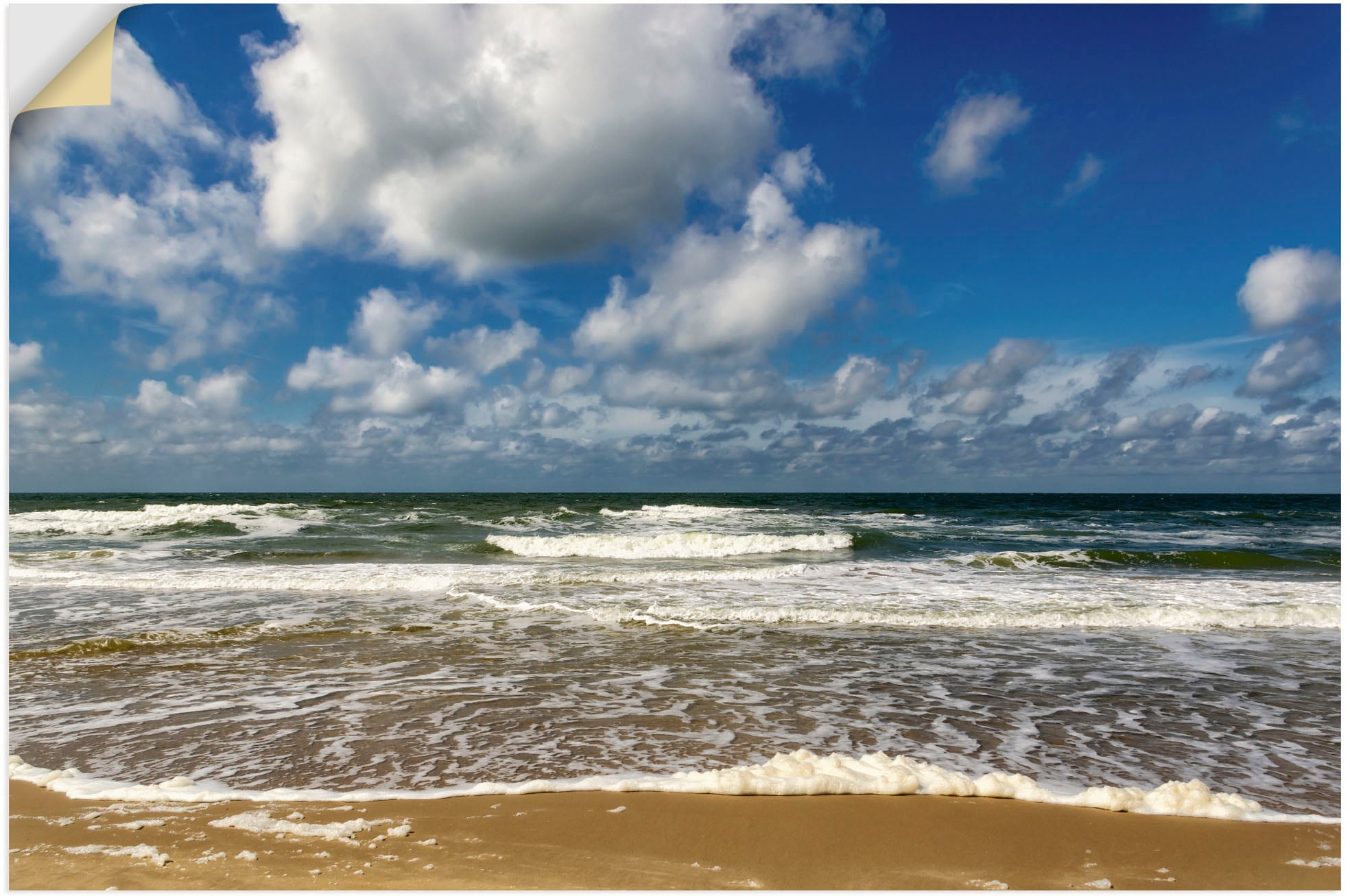 Artland Wandbild »Meeresblick Strand Paal«, bei Alubild, Leinwandbild, online St.), in (1 Wandaufkleber versch. Strandbilder, OTTO Größen oder Poster als