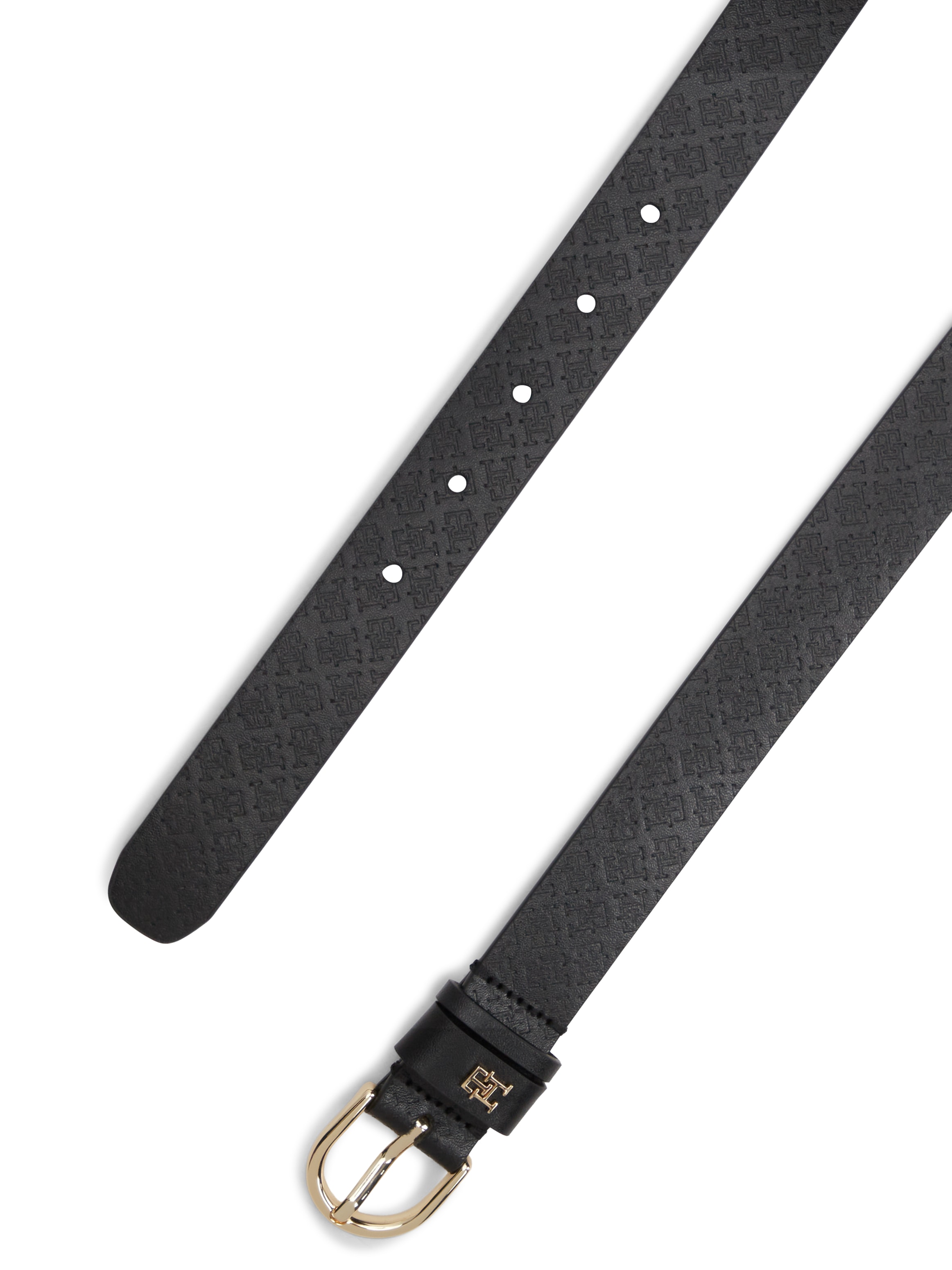 Tommy Hilfiger Ledergürtel »EFFORTLESS 2.5 MONO« Größenverstellbar durch Schnalle