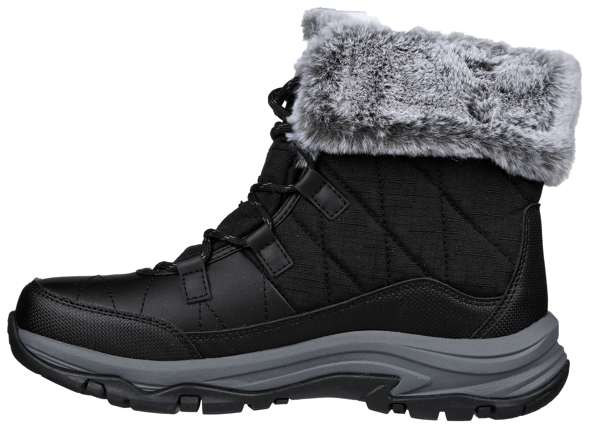 Skechers Winterboots »TREGO-«, mit Fellimitat-Besatz