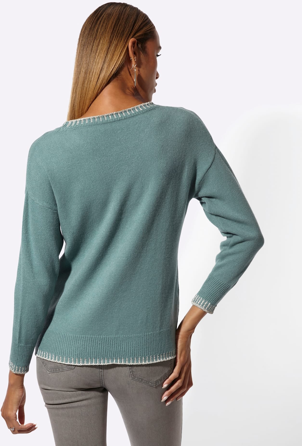 creation L Rundhalspullover »Modal-Mix-Pullover«