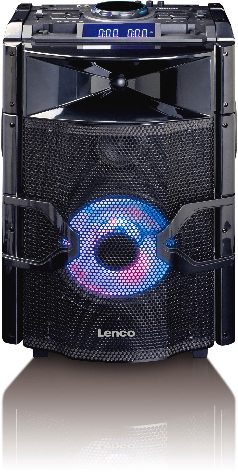 Lenco Party-Lautsprecher »PMX-250 Soundsystem mit Mixfunktion, BT, Licht«, (1 St.)