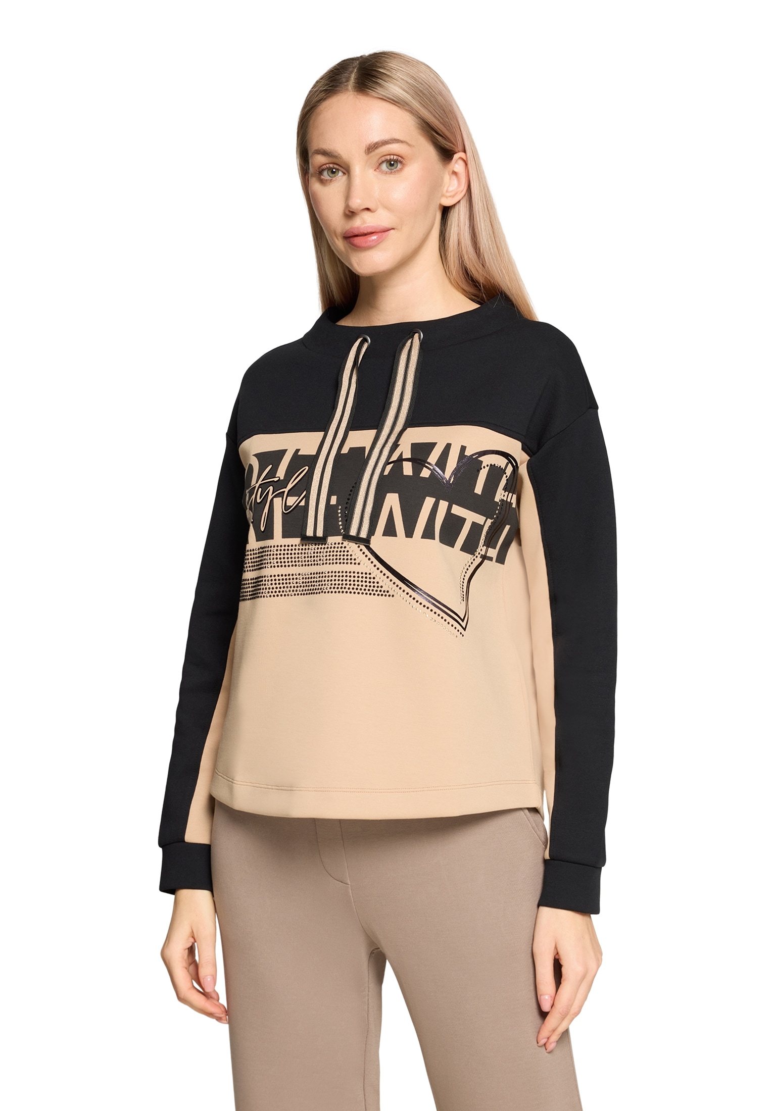 Betty Barclay Sweatshirt »Sweatshirt mit Stehkragen«
