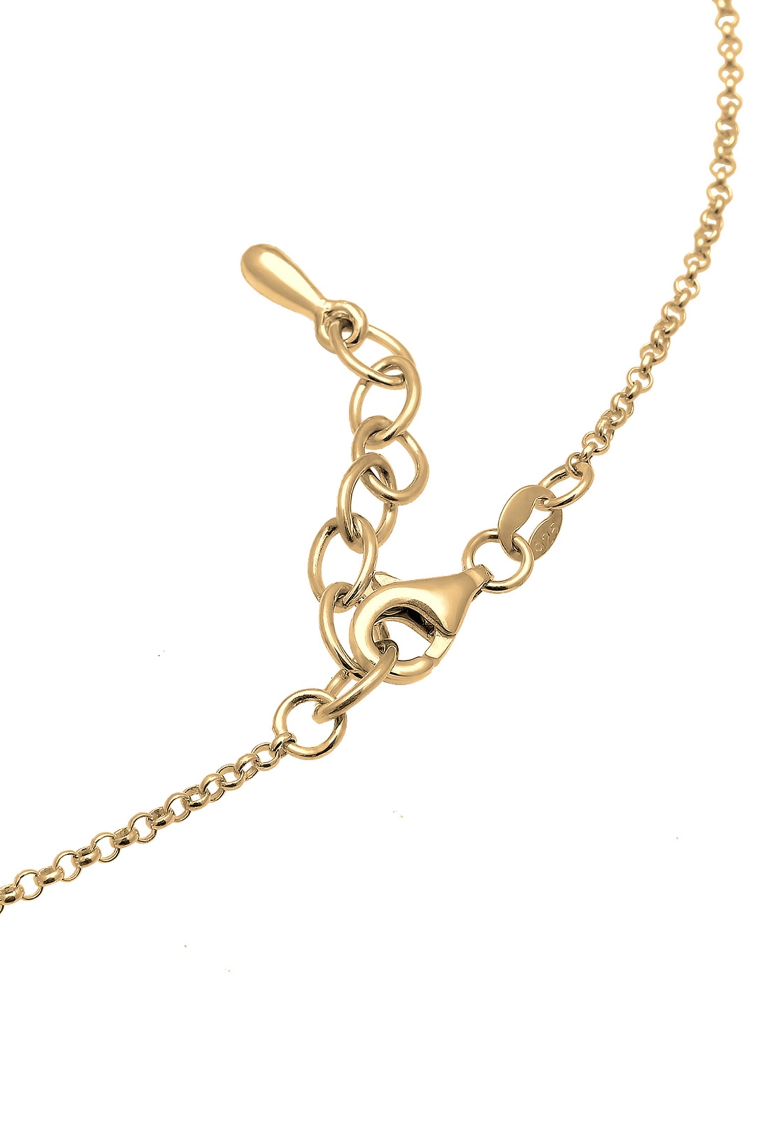 Elli Choker »Halskette Choker Anhänger Kreis Rund 925 Silber«