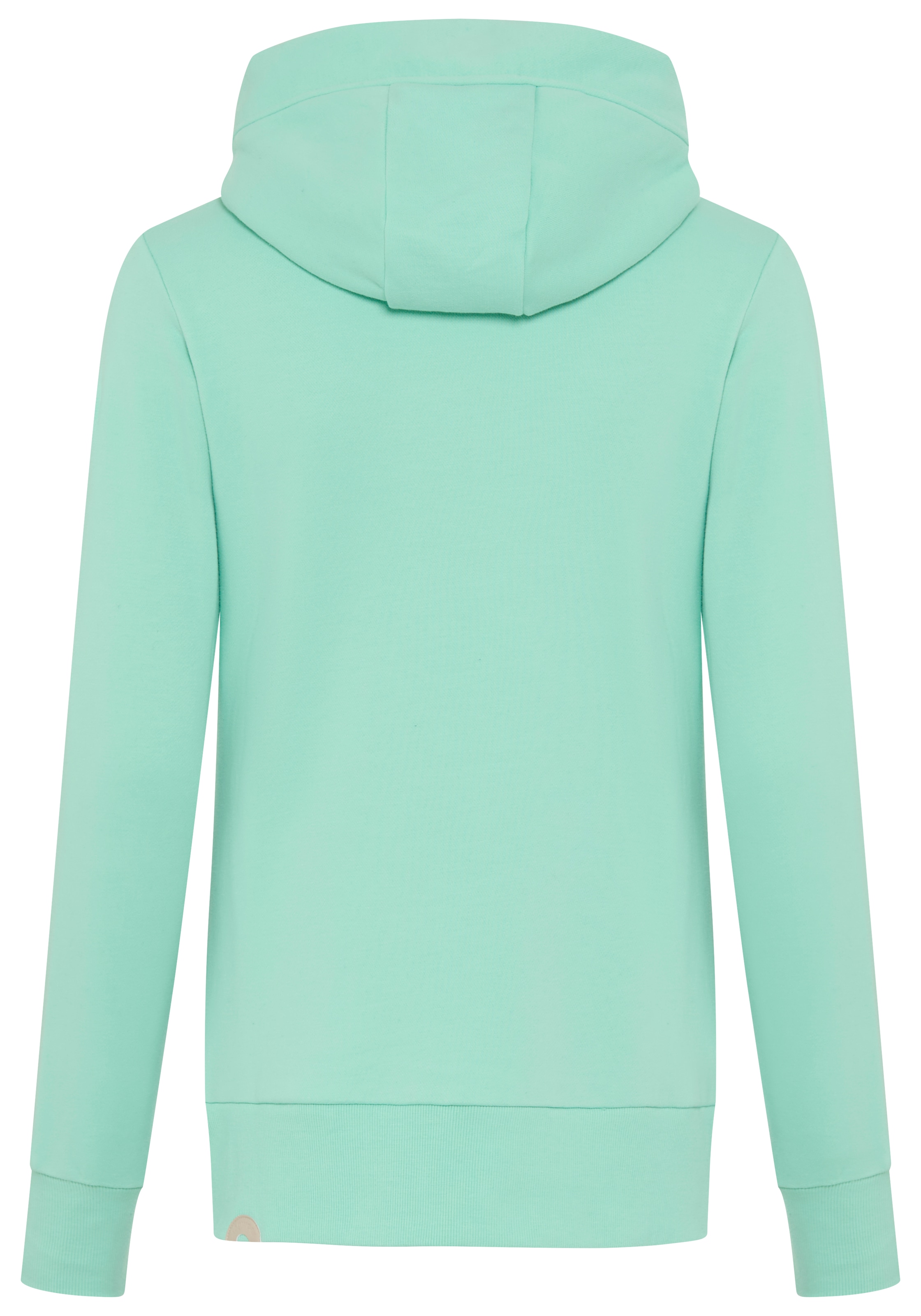 Ragwear Kapuzensweatjacke »NESKIA ZIP A O« mit Kordelzug und Logo am Ärmel