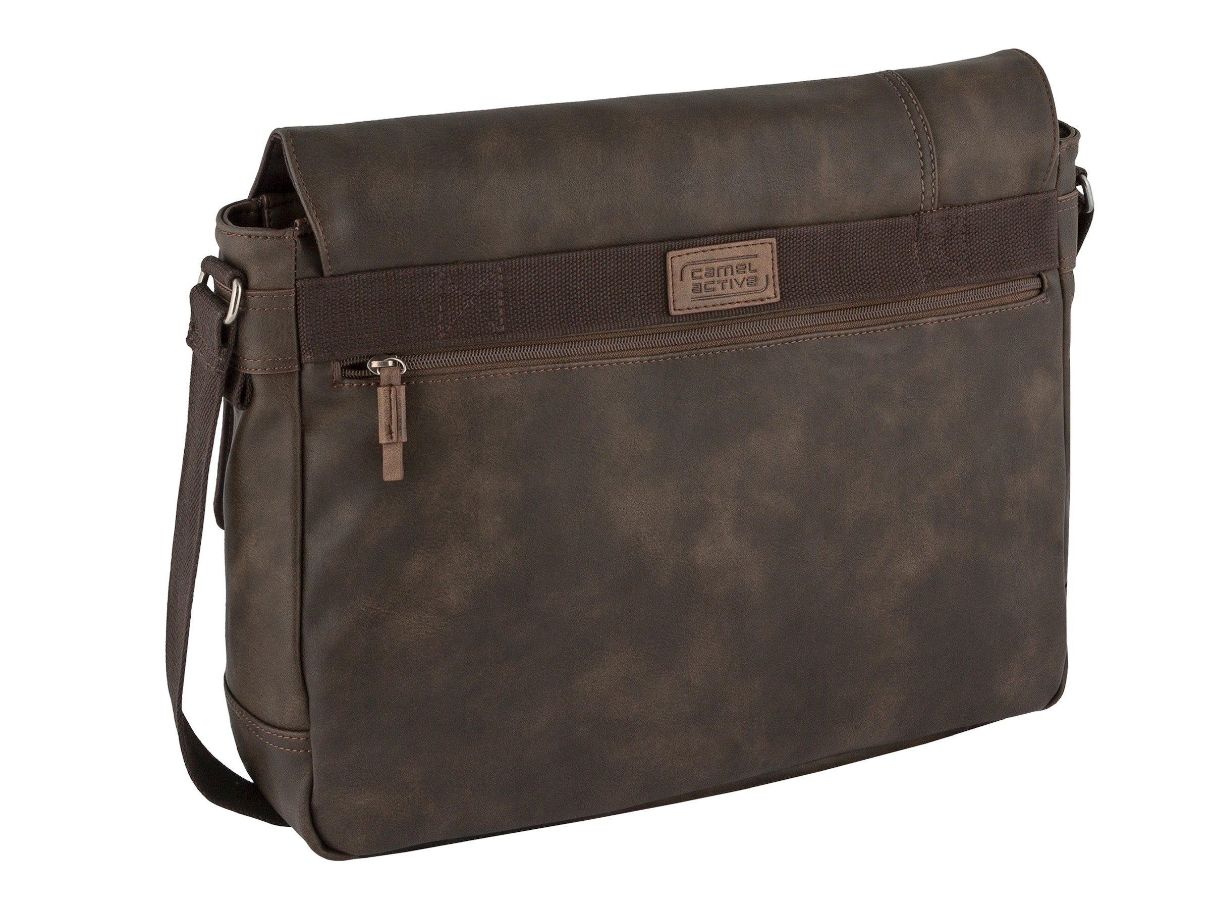 camel active Messenger Bag »Laos«, funktionaler Begleiter mit sportlichen Details ideal für den Alltag