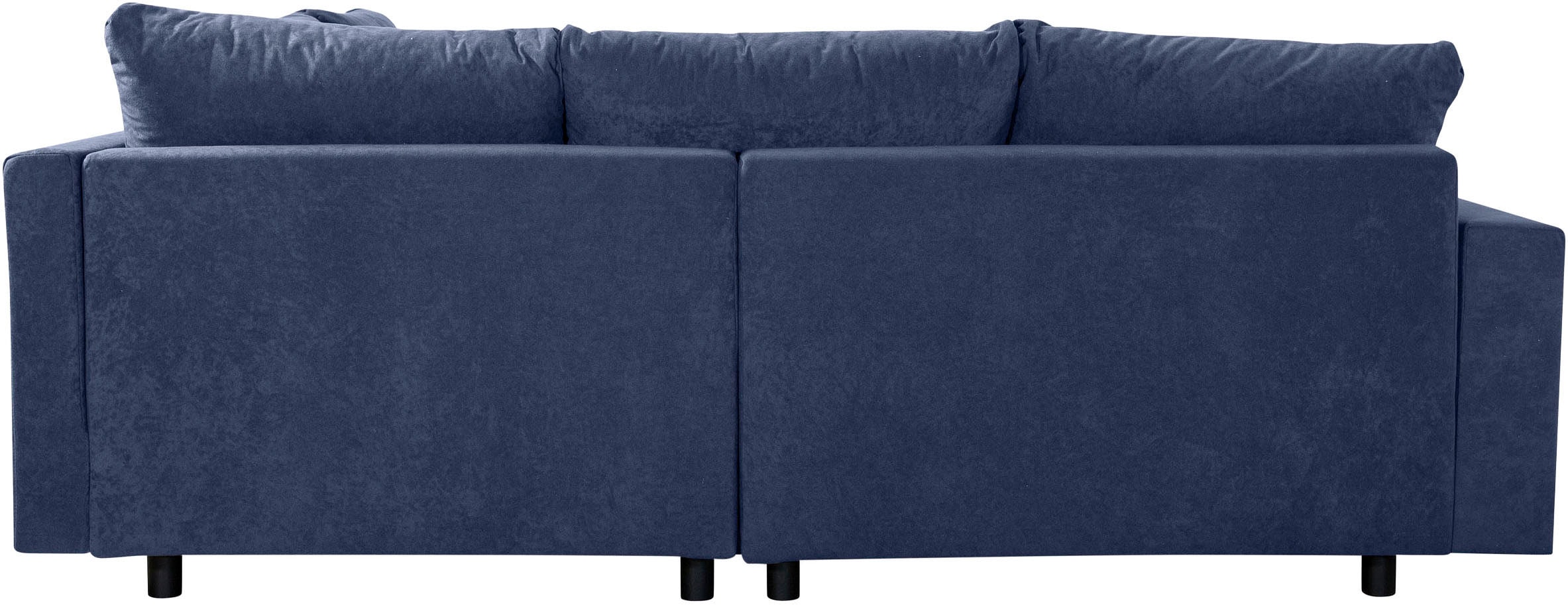 COLLECTION AB Ecksofa »Toni L-Form, B: 215 cm« Set: Sofa & Hocker, 2 Zierkissen, Federkern