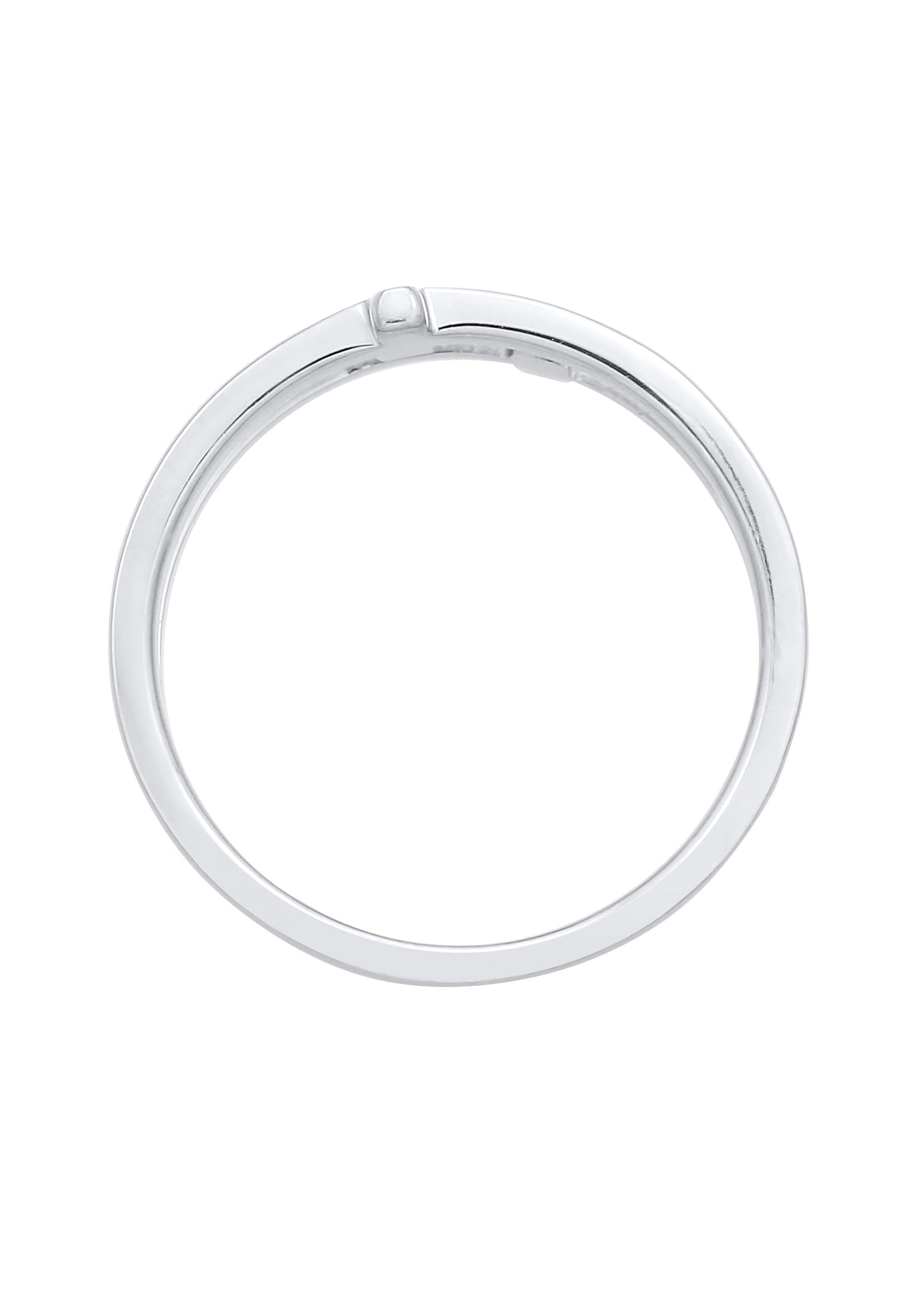 Kuzzoi Silberring »Ring Herren Kreuz Double 925 Silber«