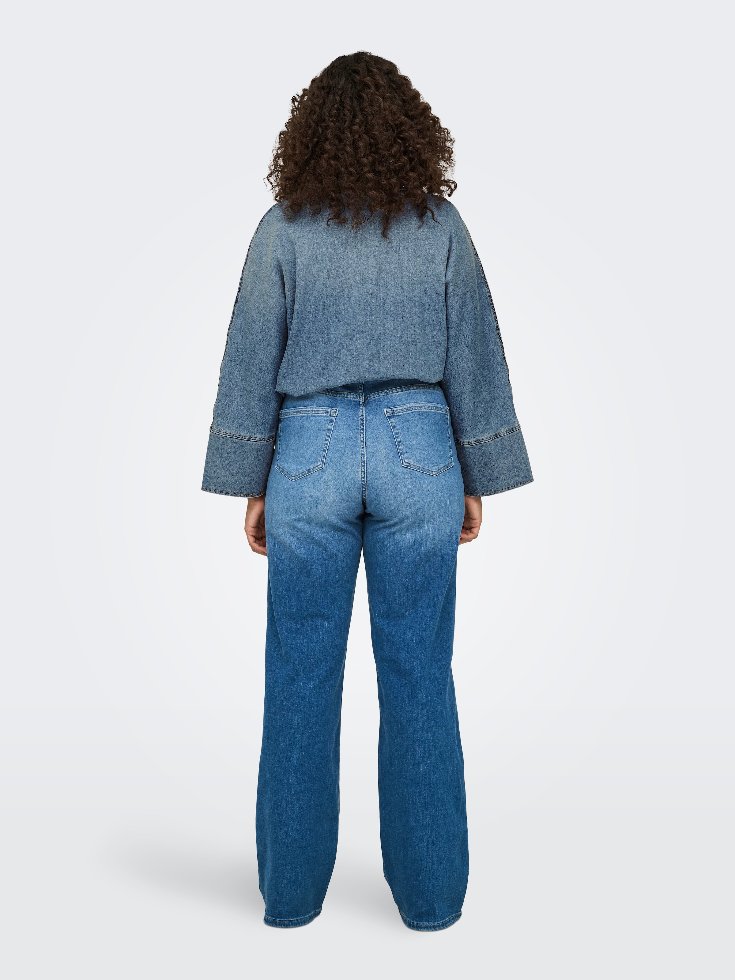 ONLY CARMAKOMA High-waist-Jeans »CARWILLY HW WIDE DNM REA12187 NOOS«