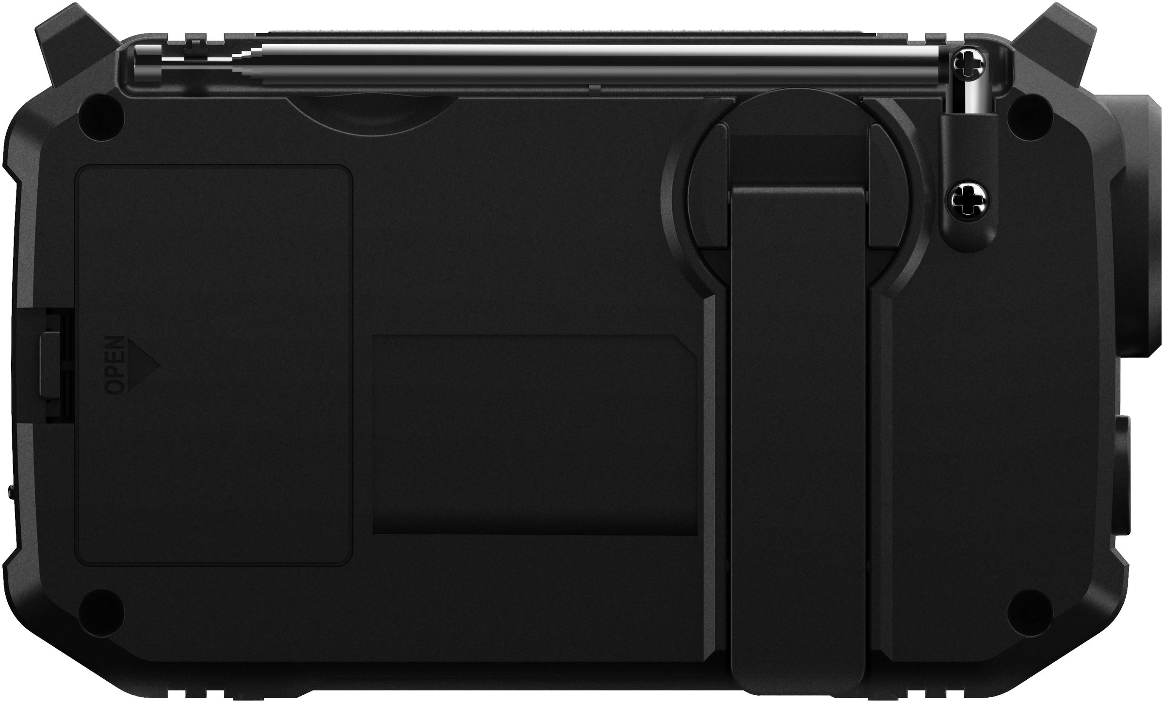 Philips Notfallradio »TAR1609/00« ( AM-Tuner | FM-Tuner 1 W) Kurbelradio, LED-Leuchte, lauter SOS-Alarm mit Blinkleuchte, USB-A