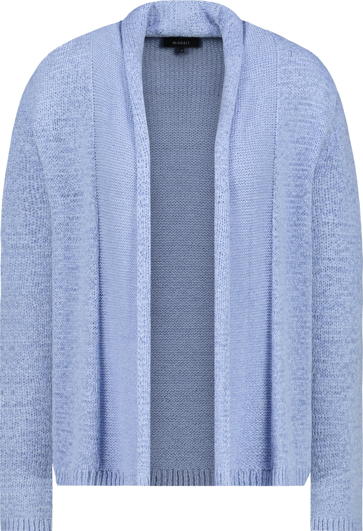 Monari Strickjacke »Jacke Stricküberwurf Basic« Schalkragen, Regular Fit