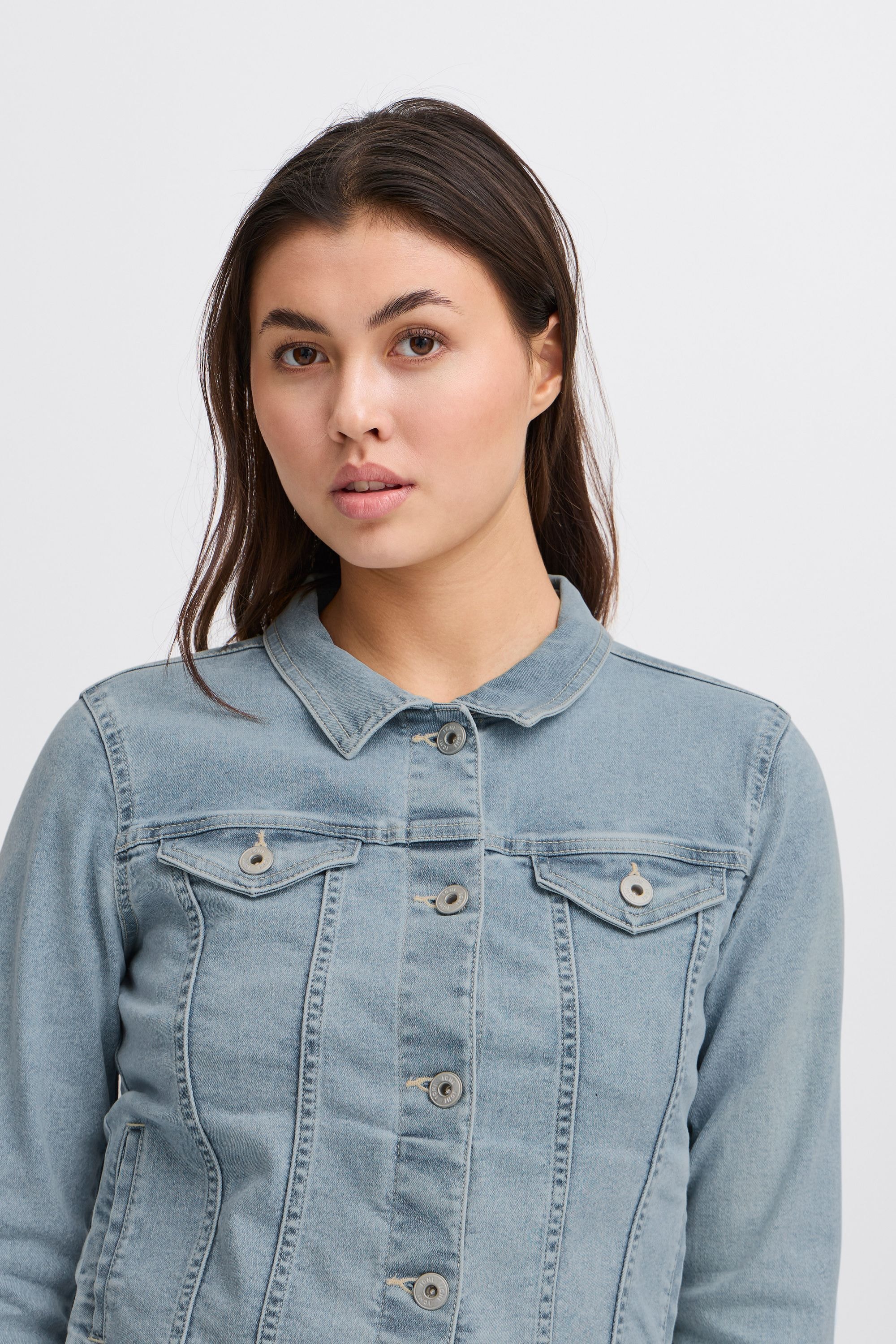 Ichi Jeansjacke »Jeansjacke IHBILLY JA«, ohne Kapuze