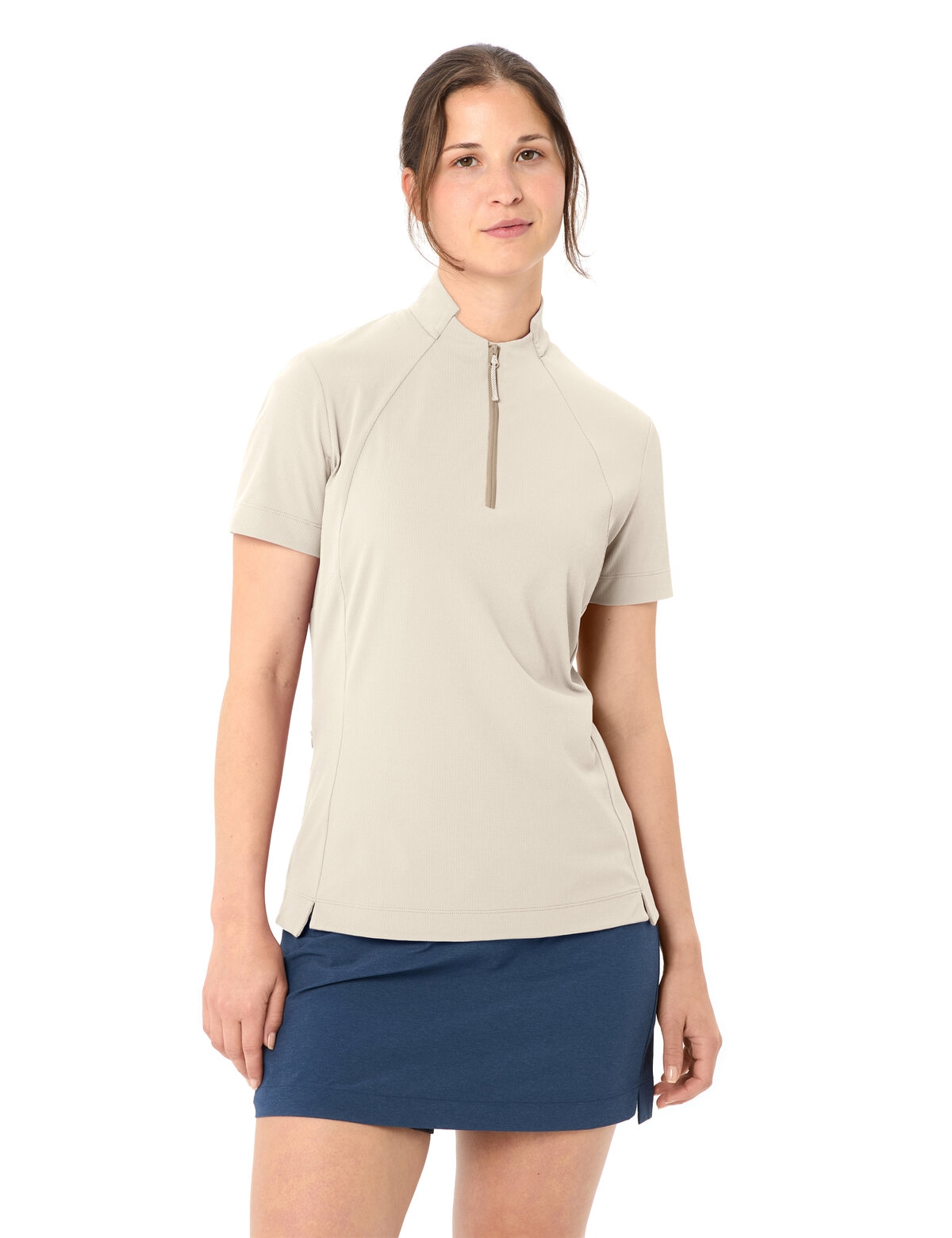 VAUDE Radtrikot »WOMEN'S ADLUX HZ SHIRT« für Radfahren, für Erwachsene, sportliche Passform