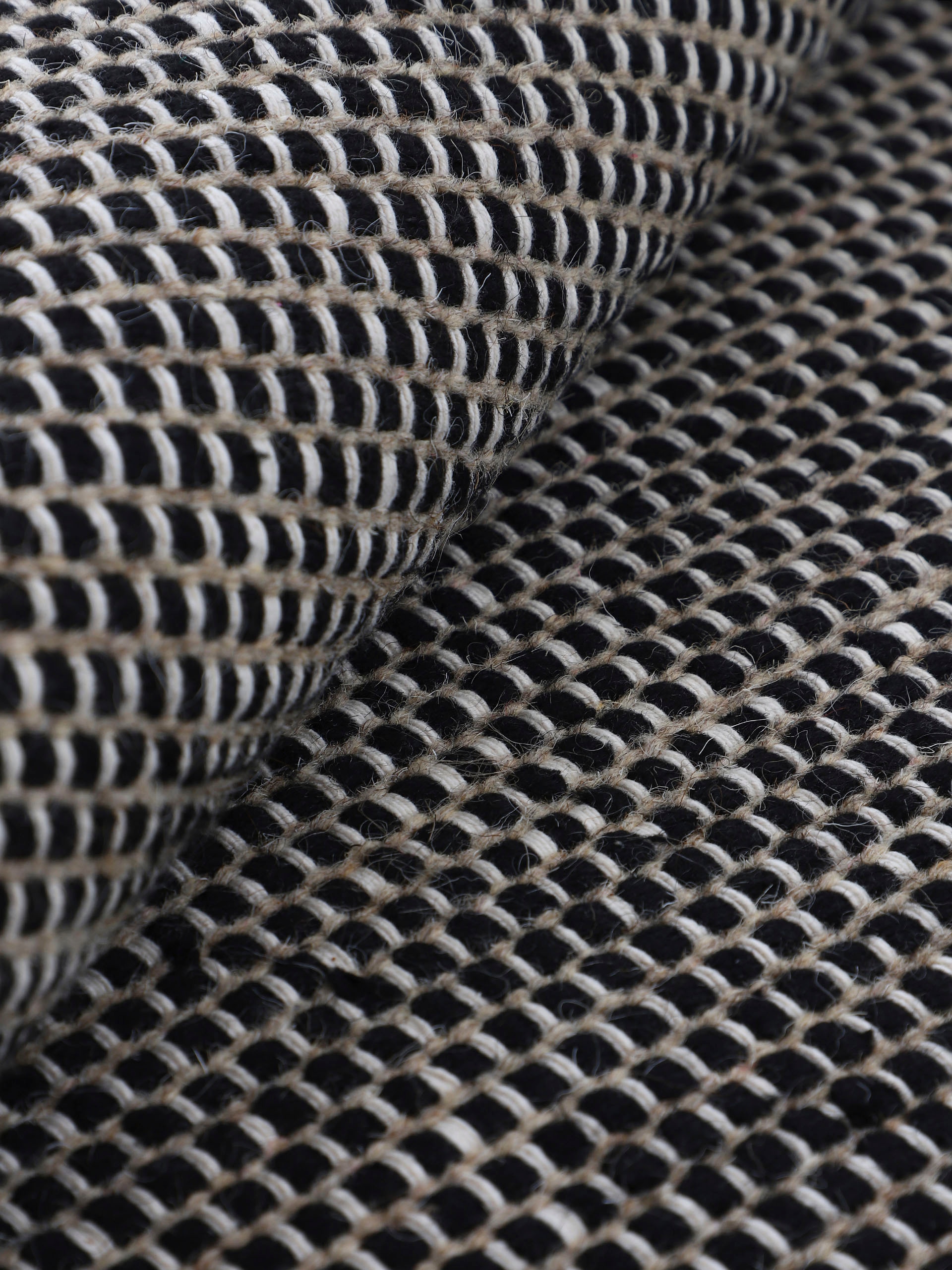 carpetfine Wollteppich »Mona«, rechteckig, 5 mm Höhe, Wolle, Wendeteppich aus Wolle/Baumwolle, Wohnzimmer