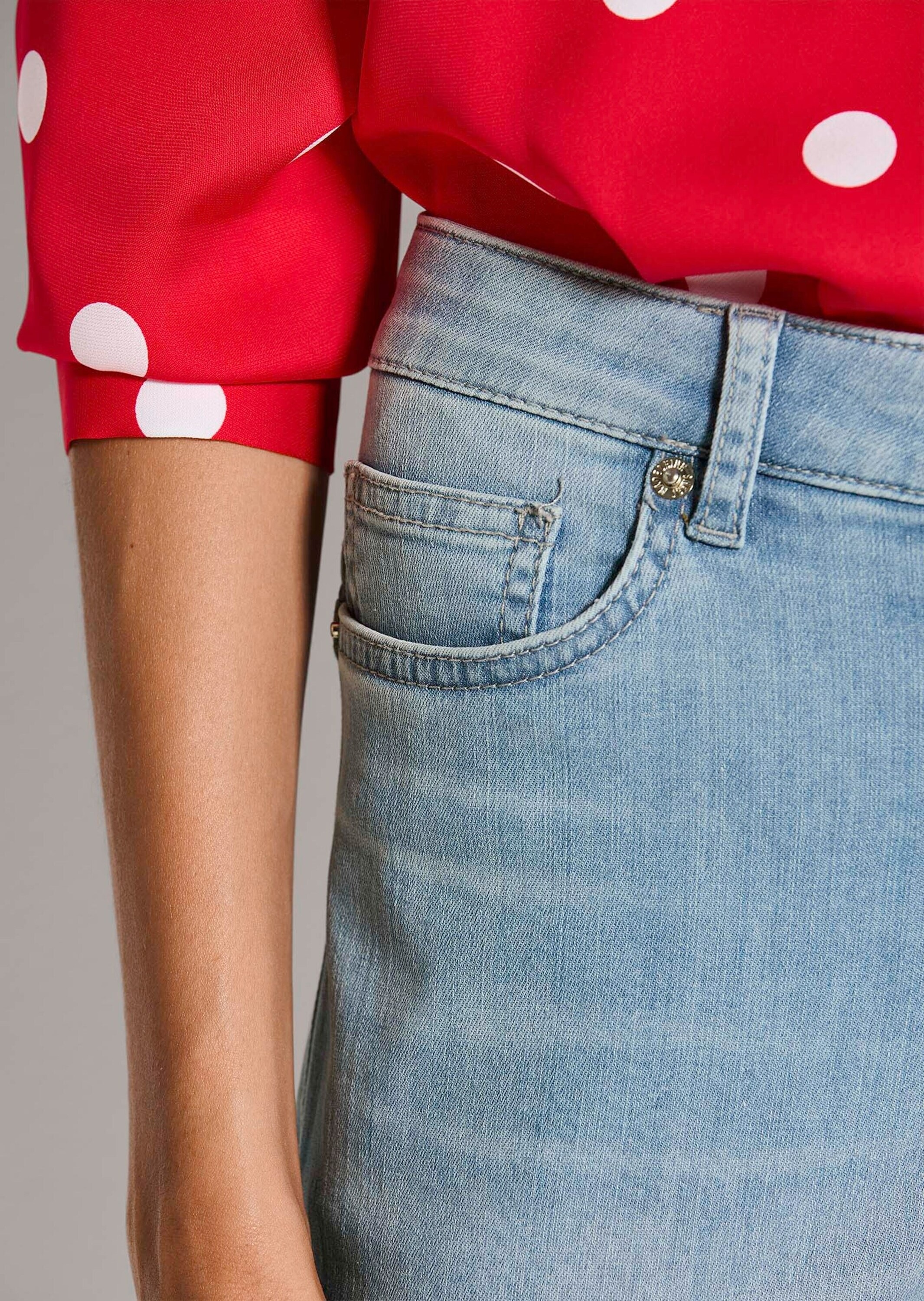 MADELEINE Regular-fit-Jeans »Jeans Skinnyjeans mit Formbund«