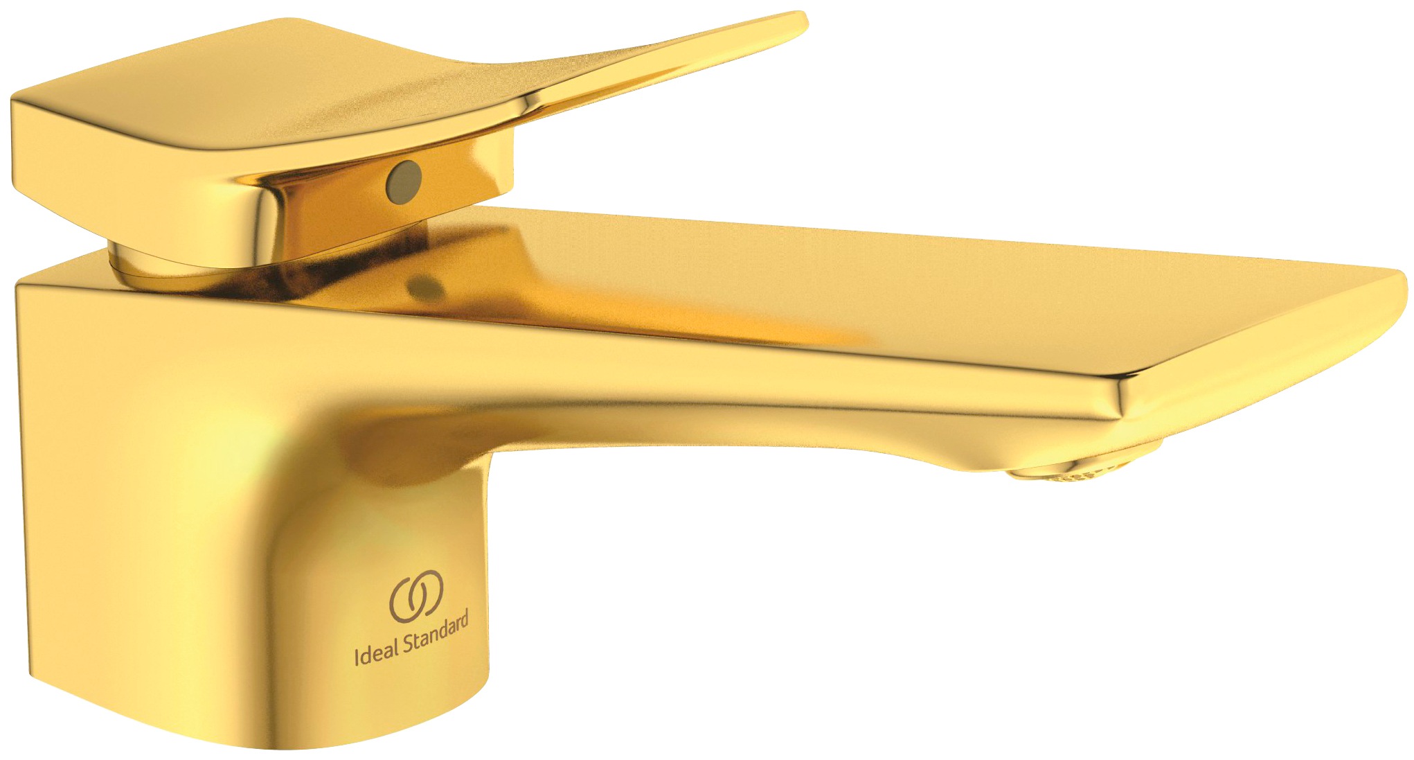 Ideal Standard Waschtischarmatur »Check«, mit Ablaufgarnitur, Brushed Gold