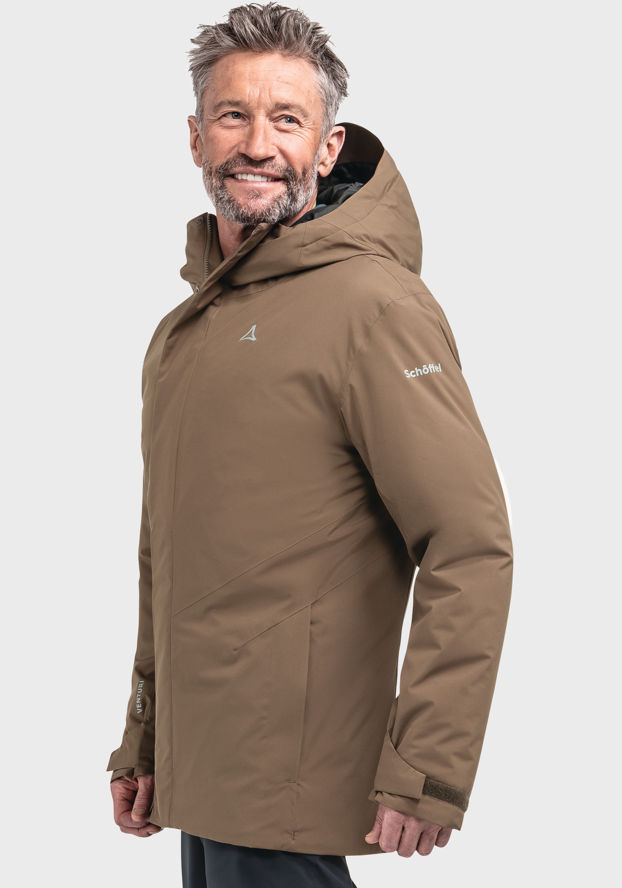 Schöffel Langjacke »Hiking Parka Style Froda MNS«, mit Kapuze