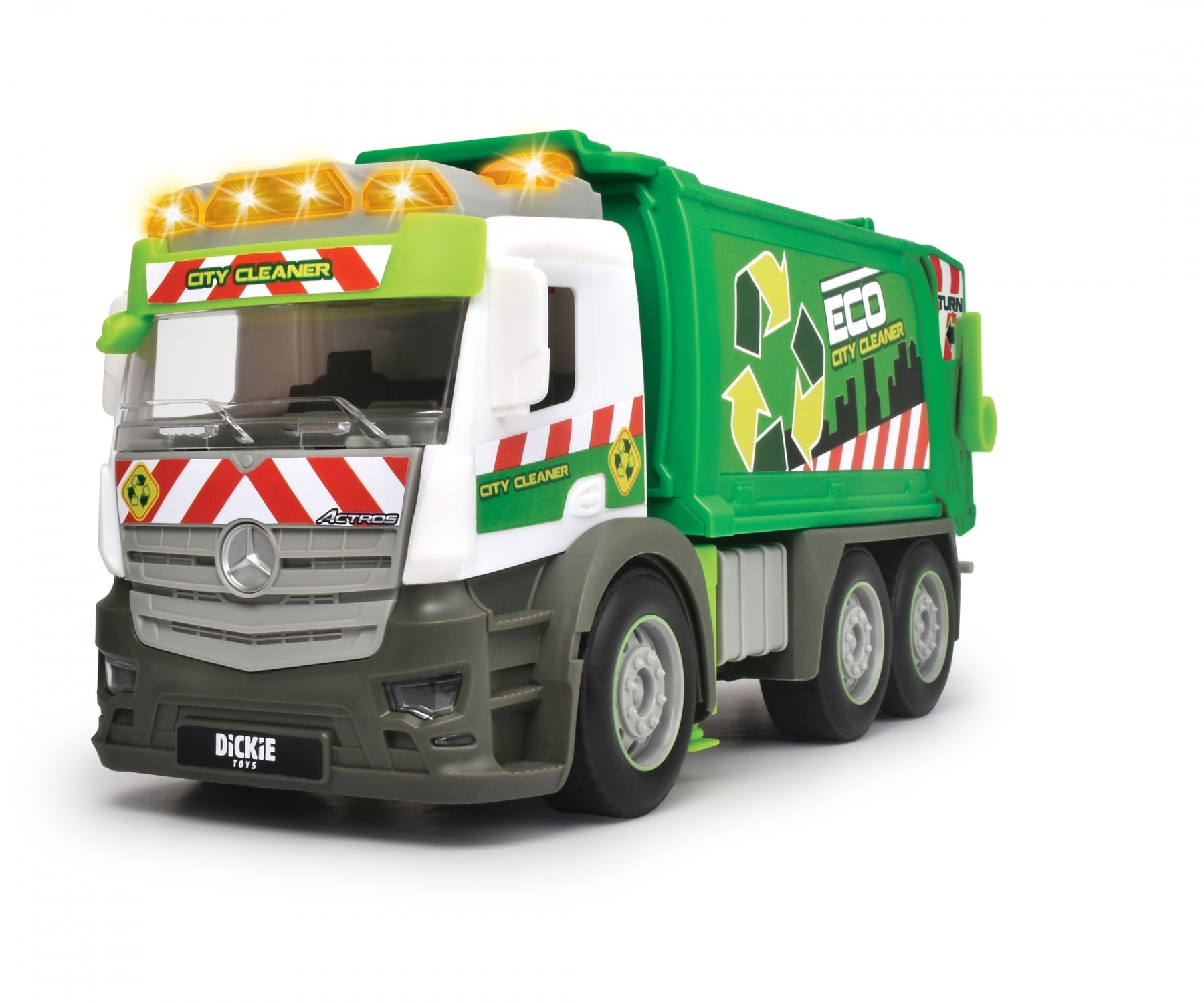 Dickie Toys Spielzeug-Müllwagen »Action Truck Müllauto« mit Licht und Sound