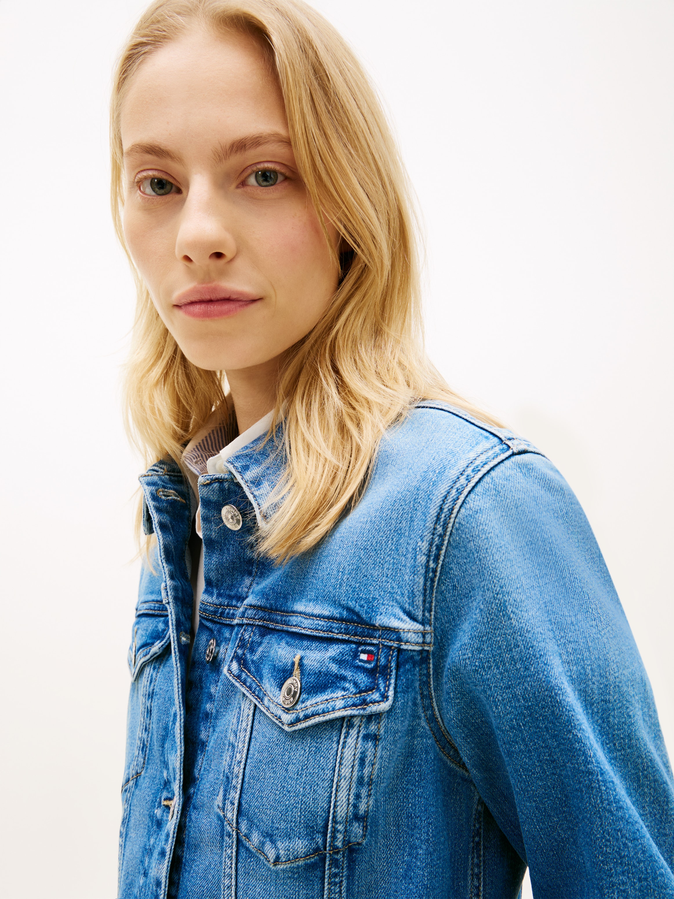 Tommy Hilfiger Jeansjacke »DNM FINN SLIM JACKET LS«