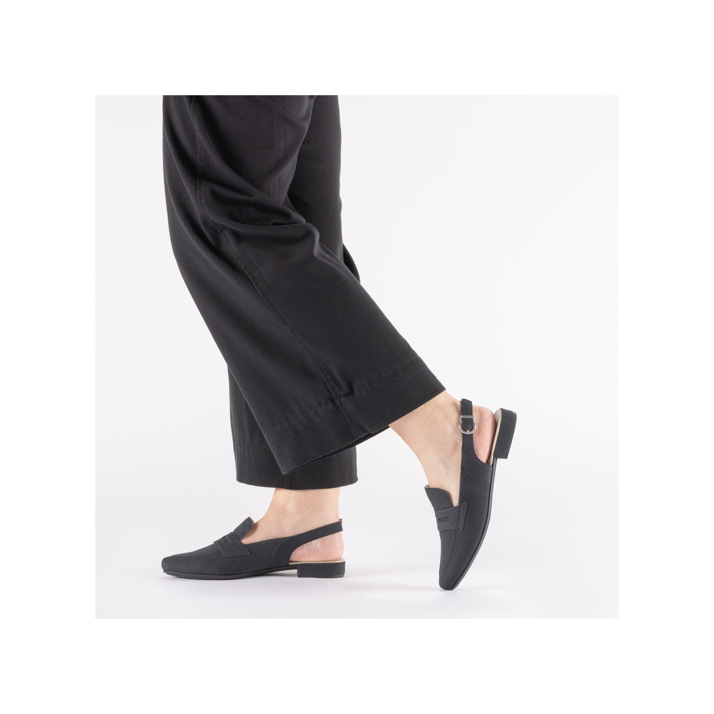 Rieker Slingsandale  Sabot, Sommerschuh, Blockabsatz, mit verstellbarem Riemchen