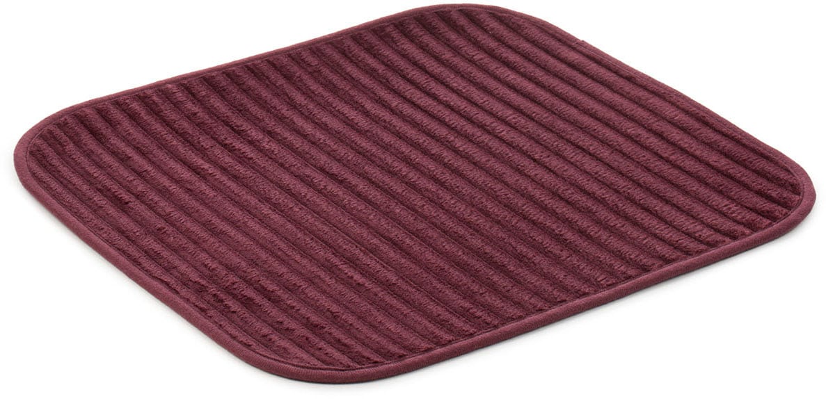 Gözze Badematte »Berlin« Höhe 7 mm rutschhemmend beschichtet fußbodenheizungsgeeignet Badteppich, Uni Farben, Cord Optik, waschbar