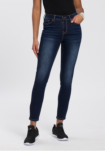 KangaROOS Slim-fit-Jeans »CROPPED HIGH WAIST SLIM FIT«, NEUE KOLLEKTION kaufen