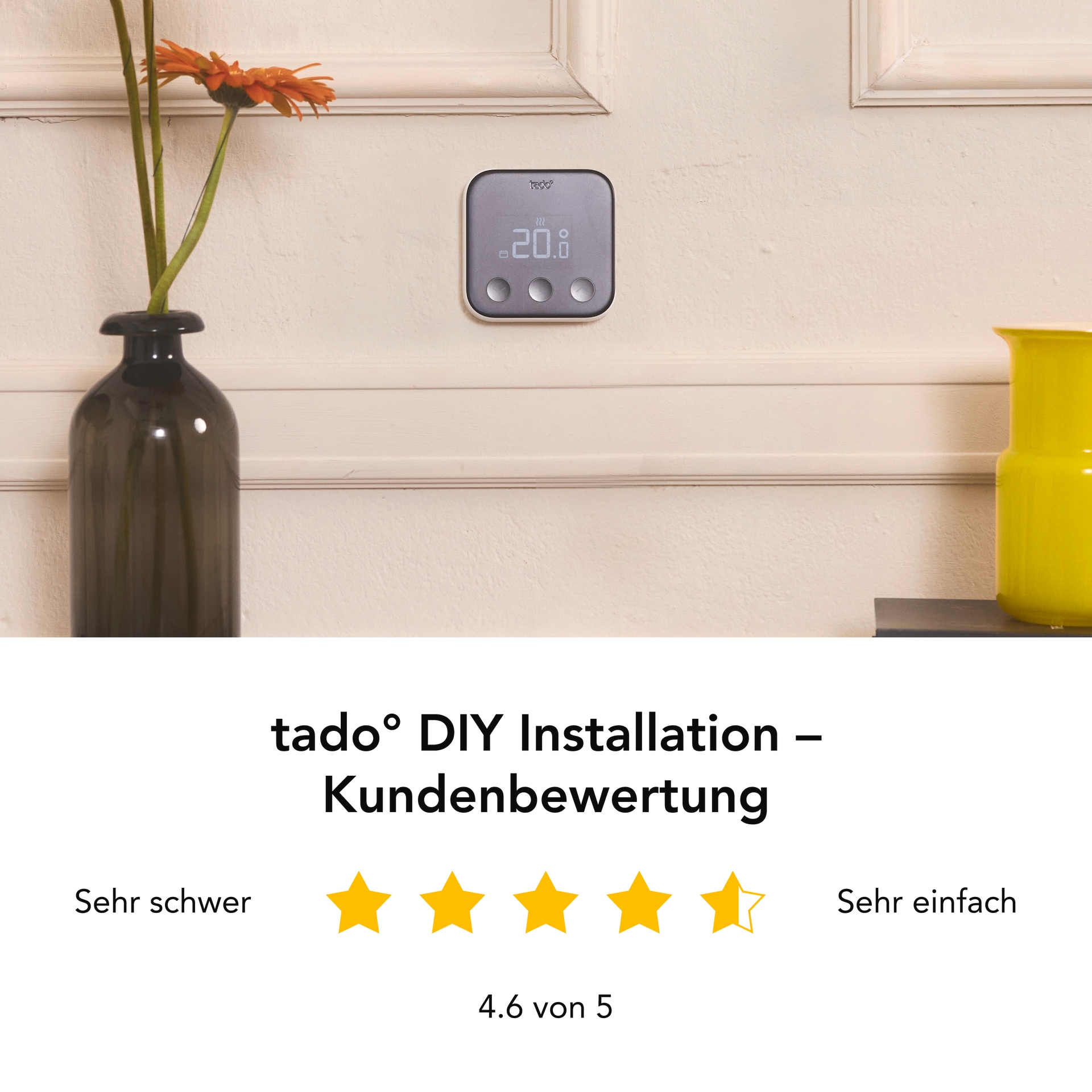 Tado Heizkörperthermostat »Smartes Thermostat X«