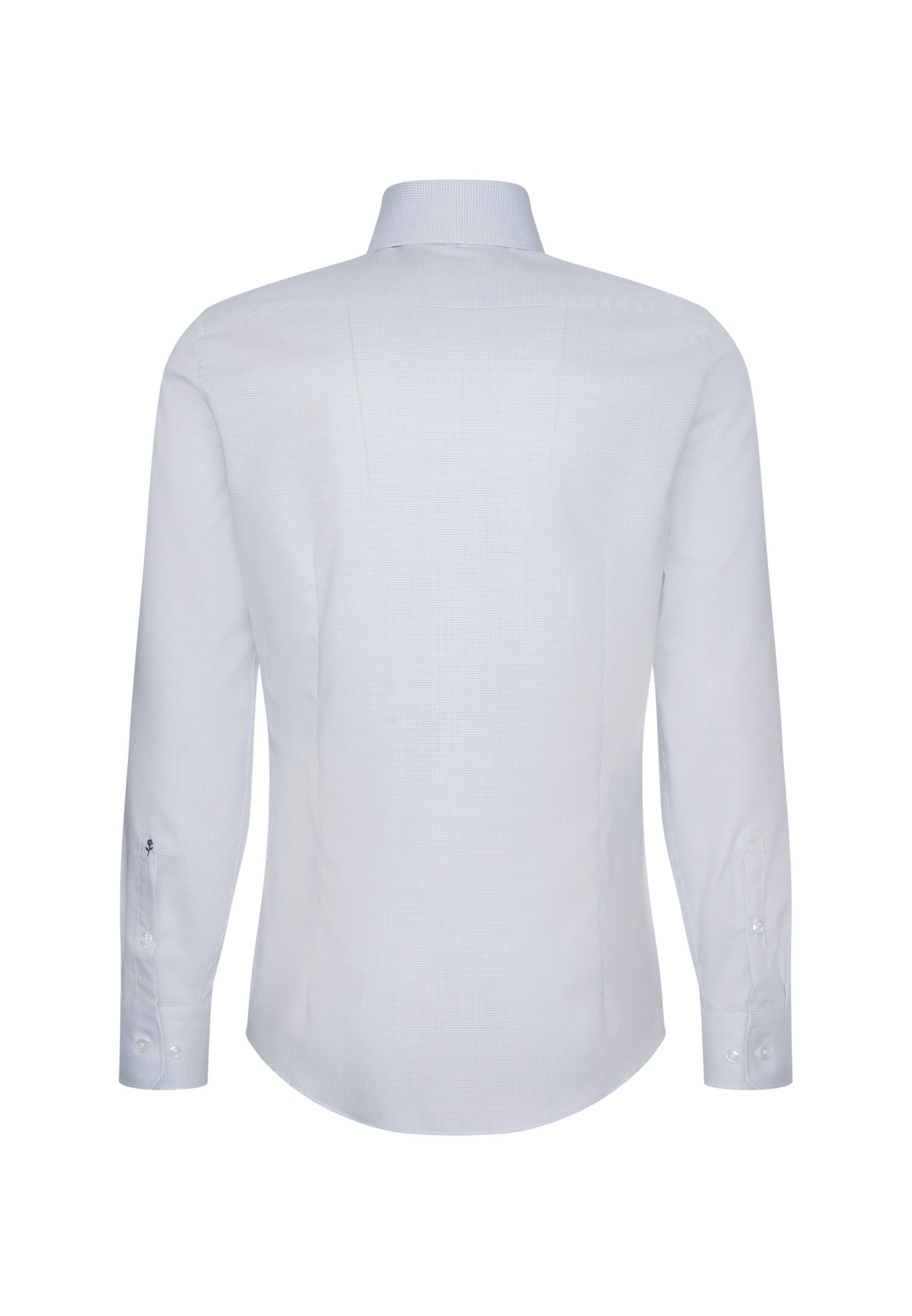 seidensticker Businesshemd »Schwarze Rose« Slim 1/1 Kentkragen Karo