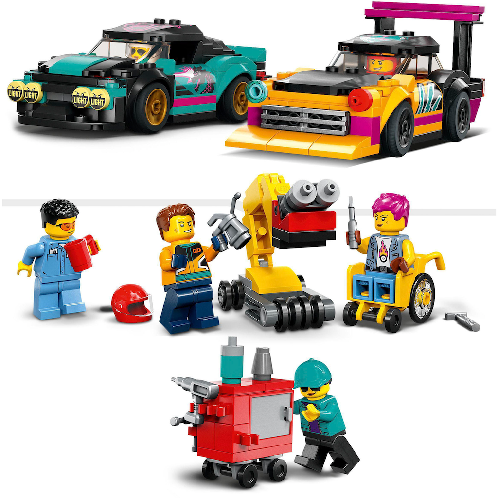 LEGO® Konstruktionsspielsteine »Autowerkstatt (60389), LEGO® City«, (507 St.)