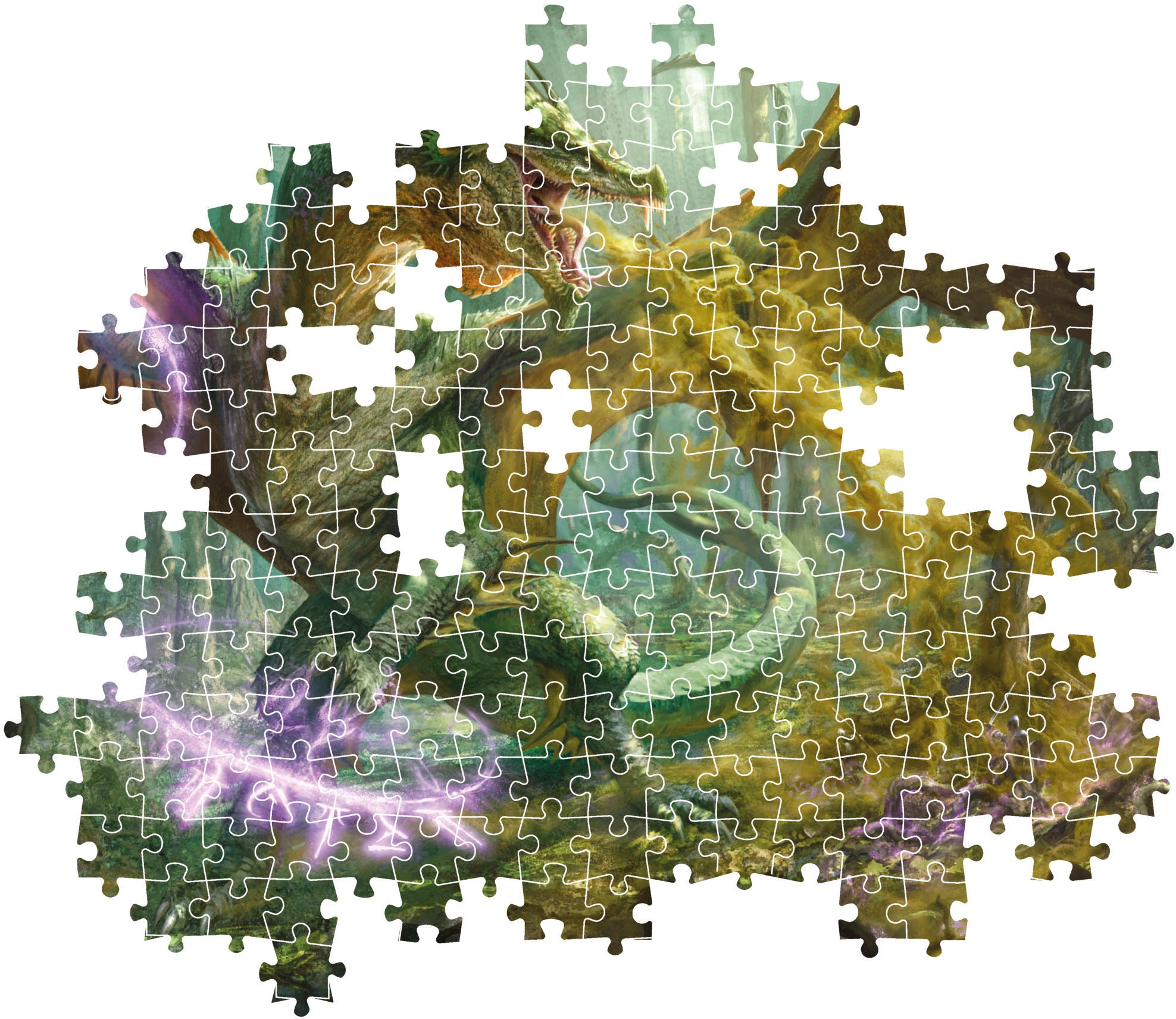 Clementoni® Puzzle »Dungeons & Dragons«, Made in Europe; FSC® - schützt Wald - weltweit