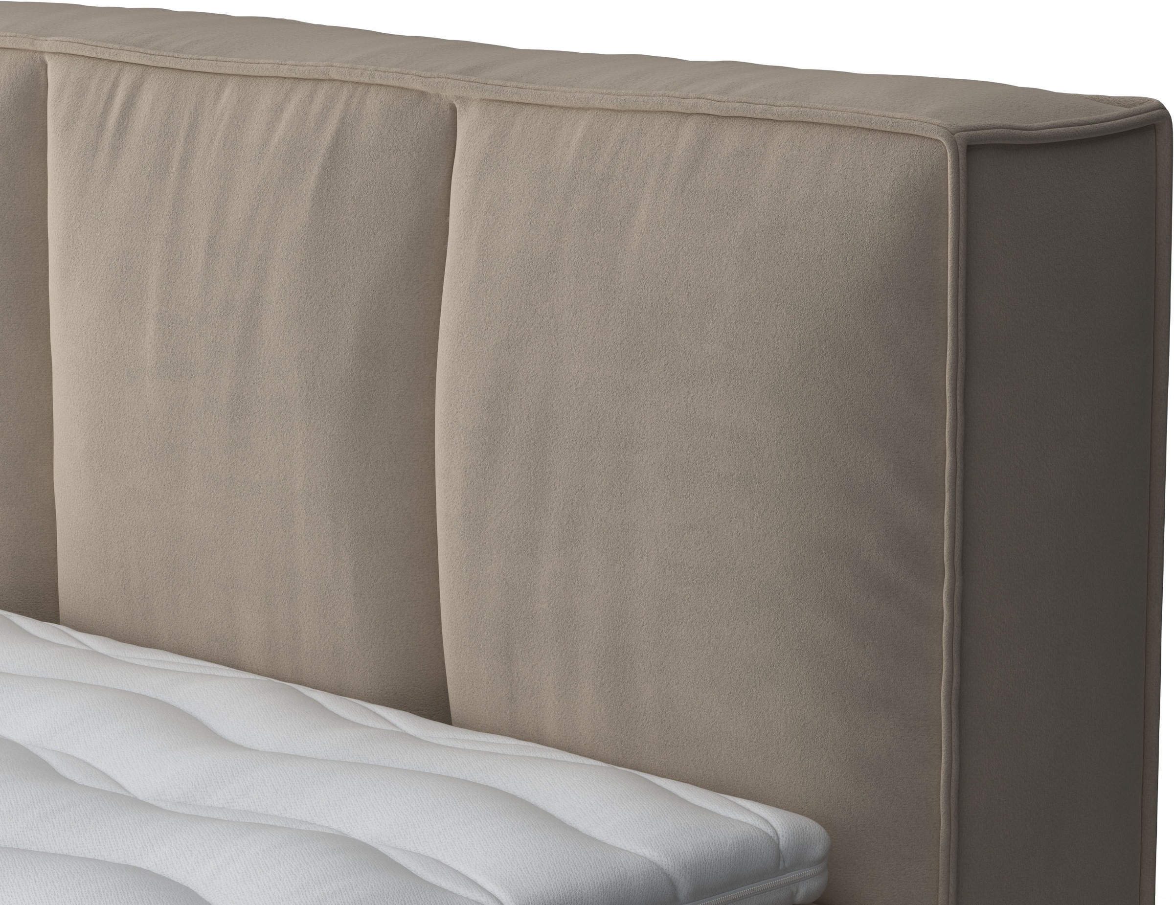 Home affaire Boxspringbett »Milano«, Boxbett inkl. Topper, 2 Matratzen, Härtegrade H2, H3 und H4 wählbar