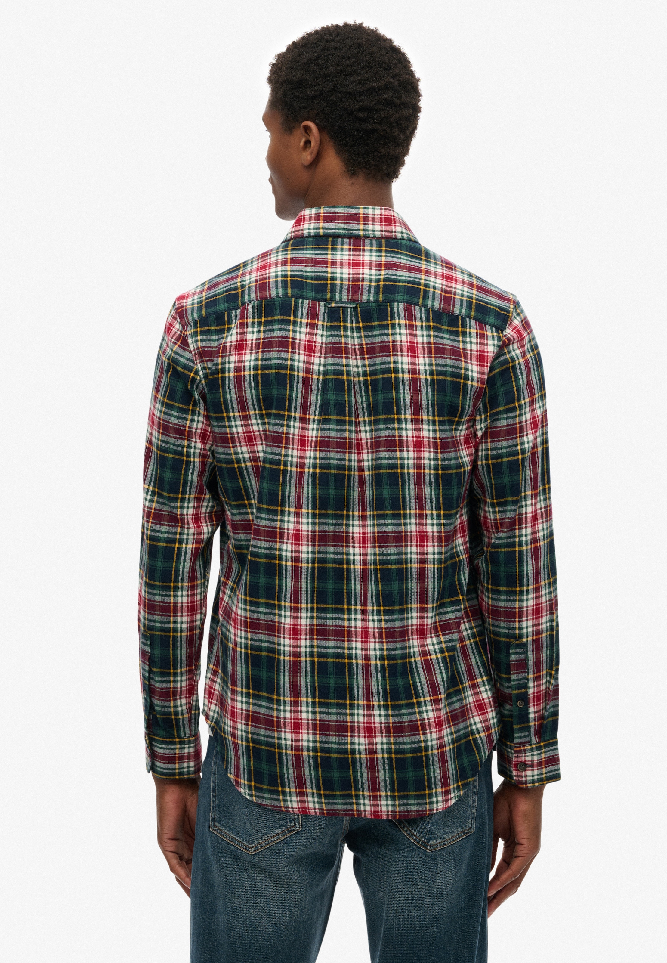Superdry Langarmhemd »VINTAGE CHECK SHIRT«