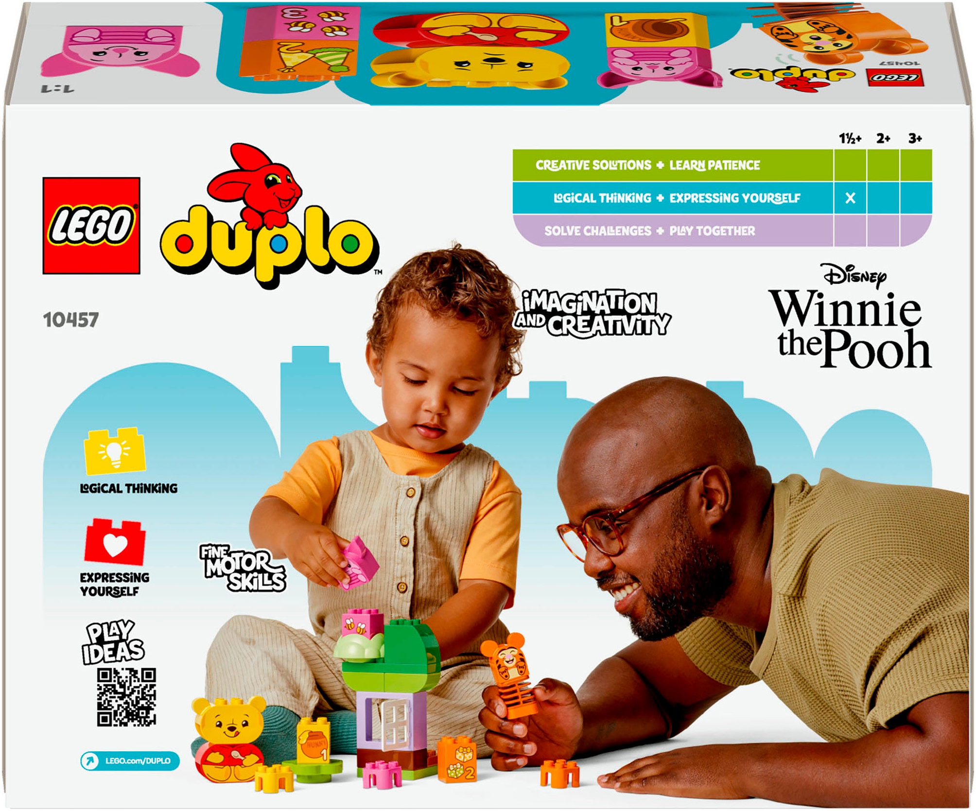 LEGO® Konstruktionsspielsteine »Winnie Puuhs Geburtstagsparty (10457), LEGO® DUPLO Disney ™«, (22 St.), Made in Europe