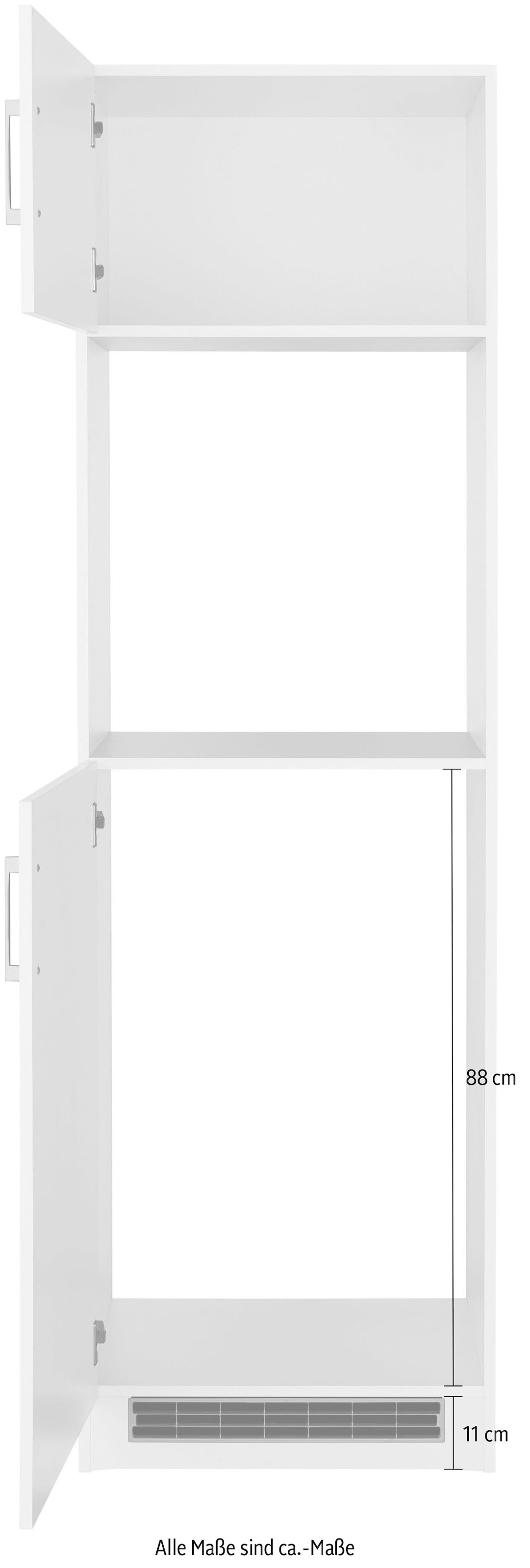 KOCHSTATION Backofen/Kühlumbauschrank »KS-Paris« Breite 60 cm