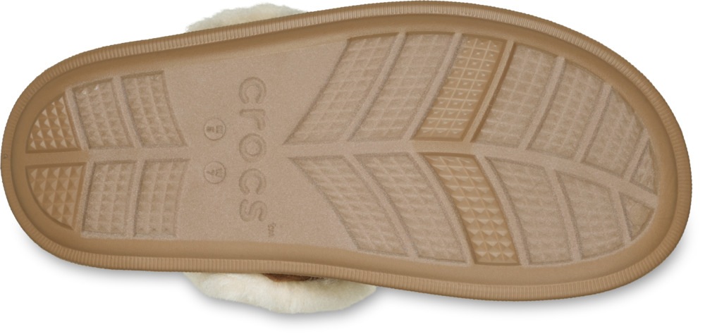 Crocs Pantoffel »Classic Fuzz Scuff«  Hausschuh, Clog mit Warmfutter