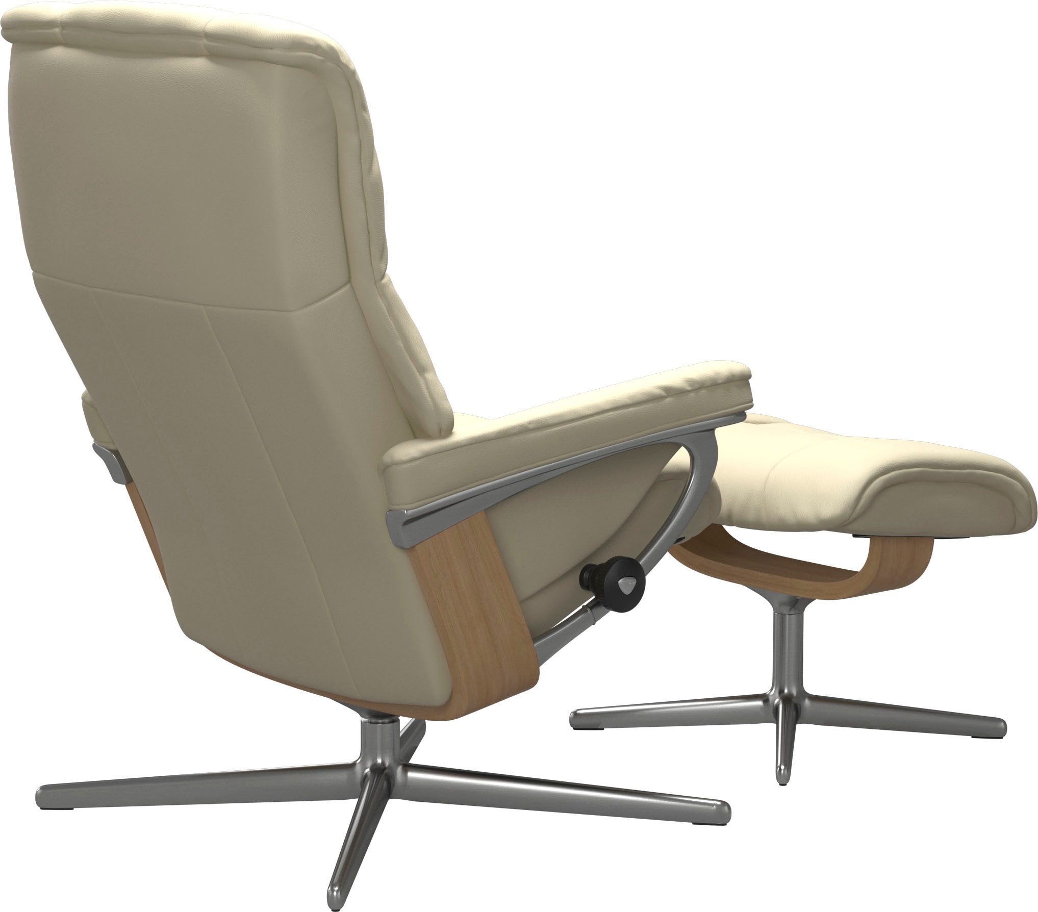 Stressless® Relaxsessel »Mayfair«, mit Cross Base, Größe S, M & L, Holzakzent Eiche